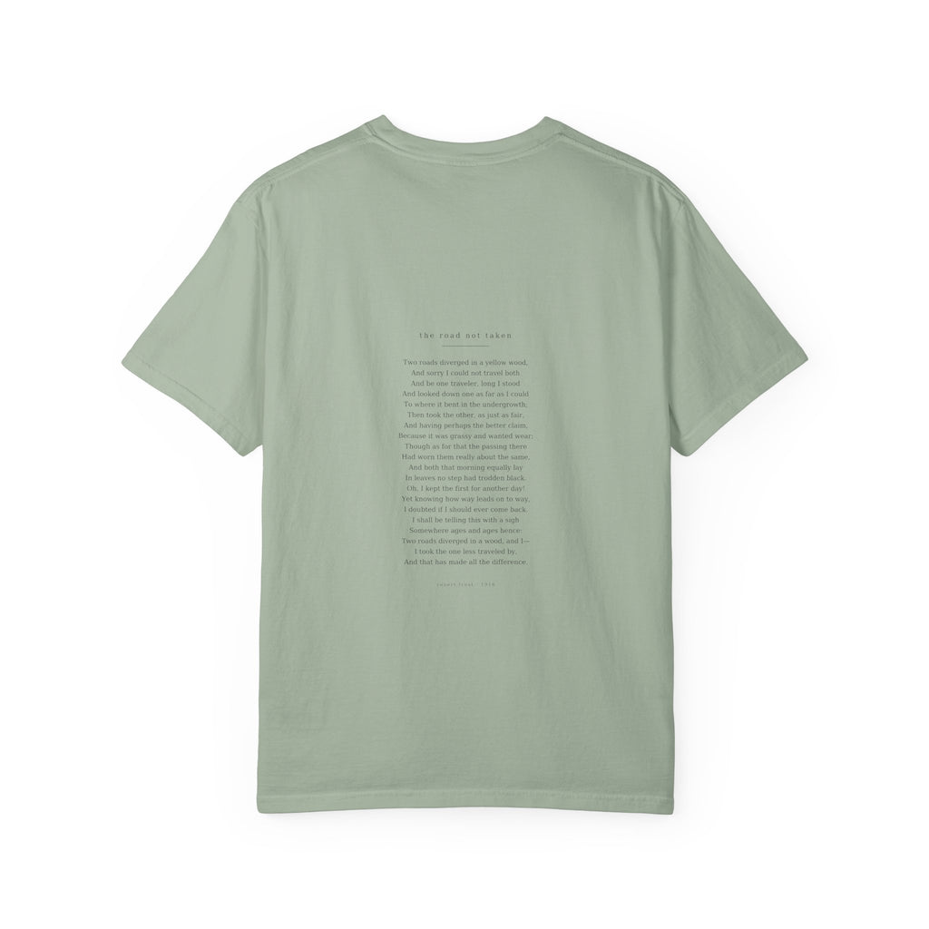 The Road Not Taken Tee — Frost | Palimpsest