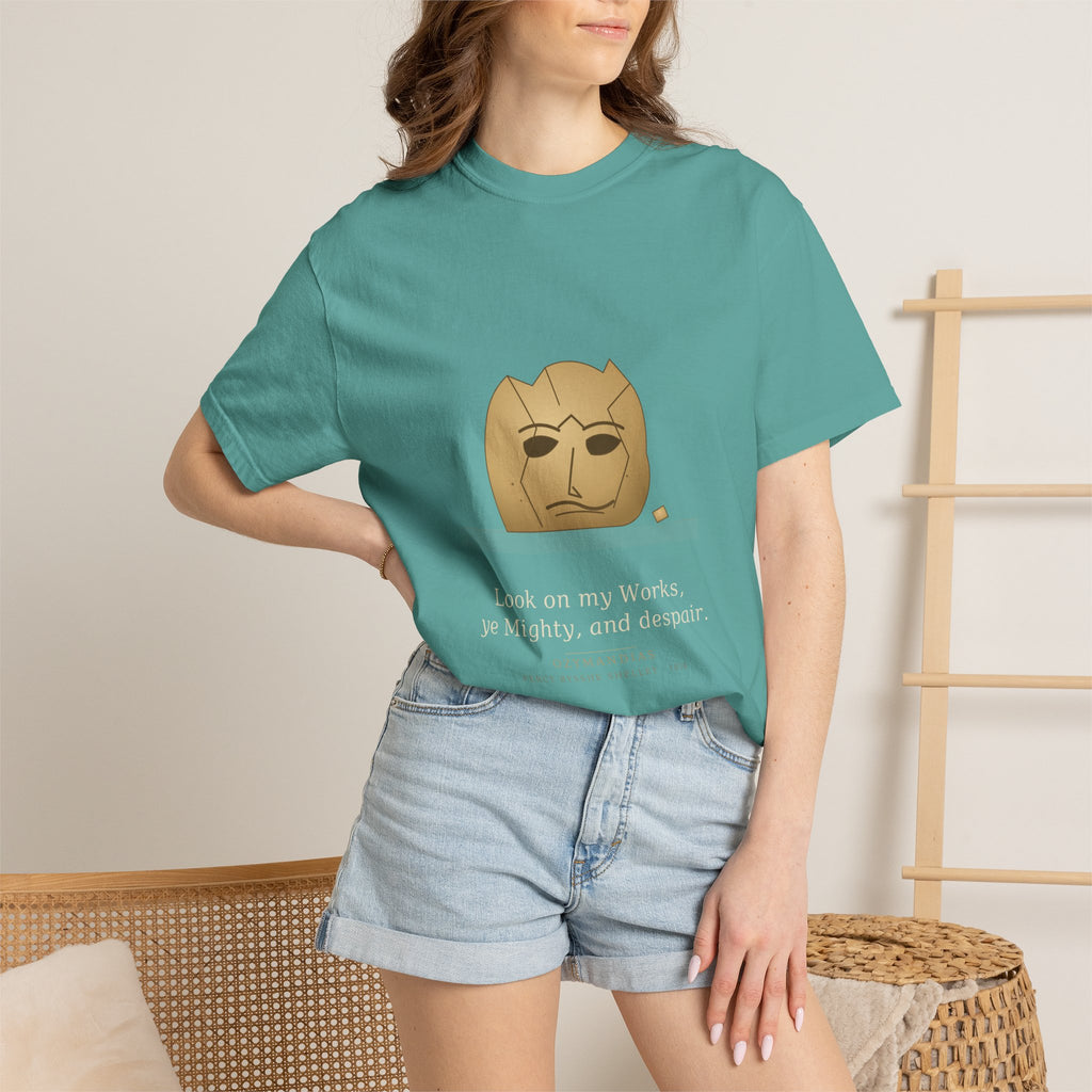 Ozymandias Tee — Shelley's Sonnet | Palimpsest