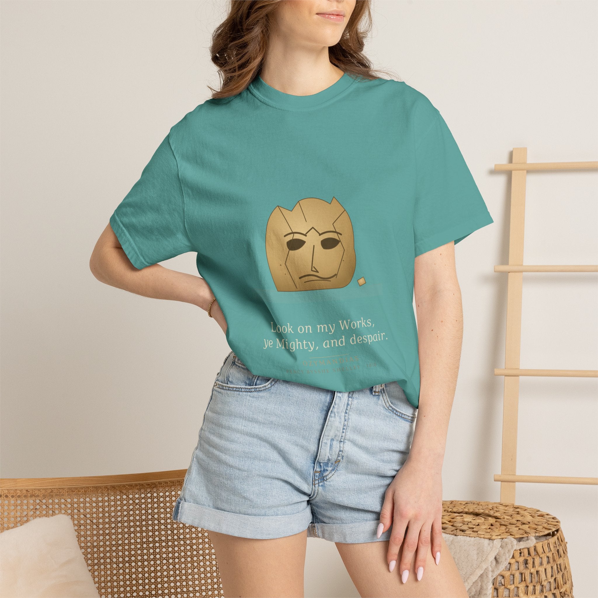 Ozymandias Tee — Shelley's Sonnet | Palimpsest