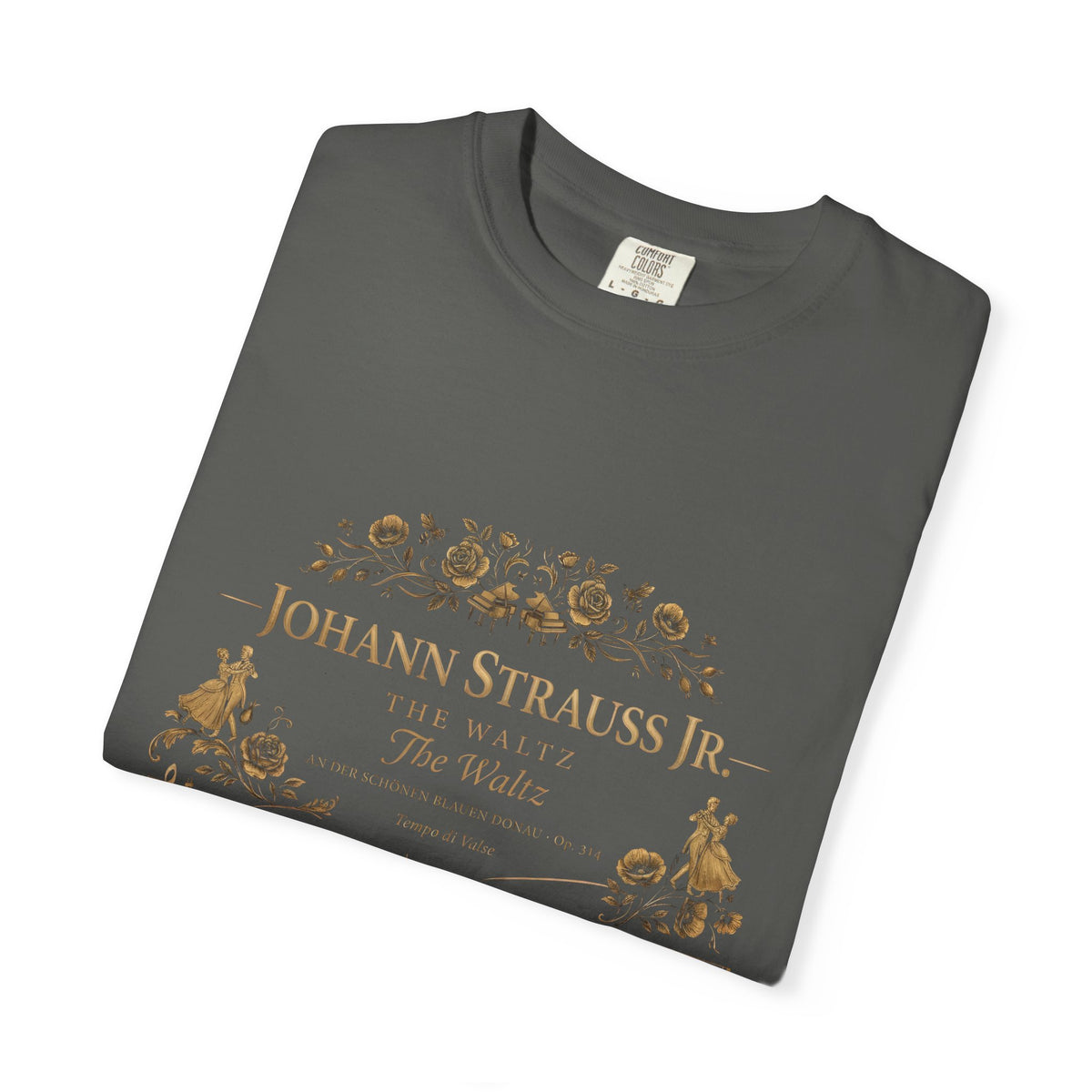 Johann Strauss II T-Shirt — The Blue Danube Waltz (Op. 314)