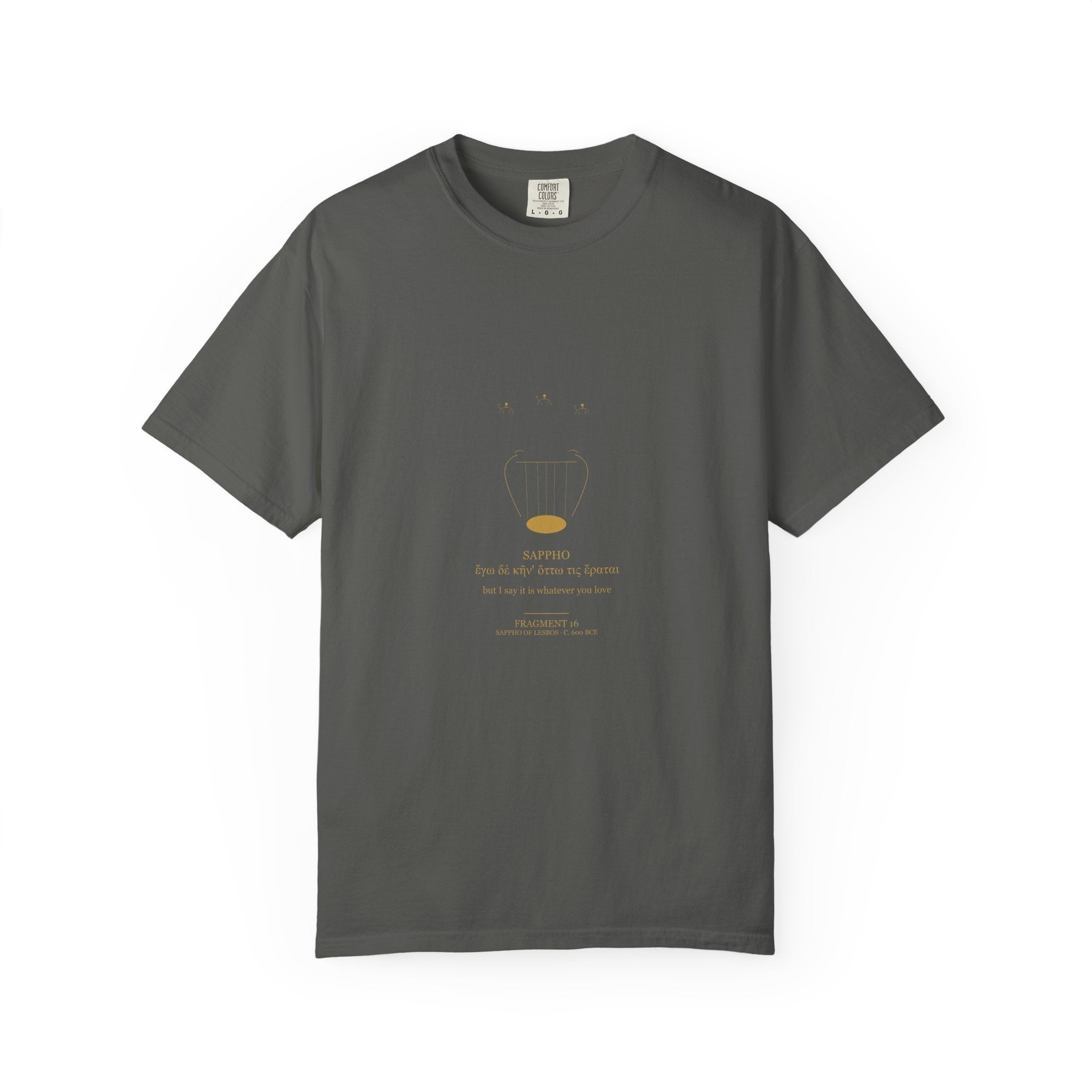 Sappho Tee — Fragment 16 | Palimpsest