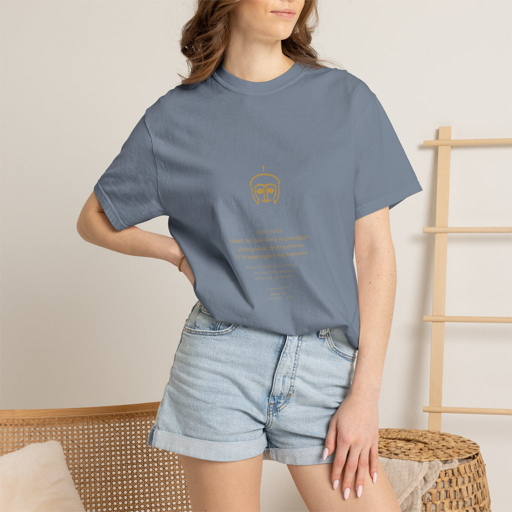 Beowulf Tee — Old English Epic | Palimpsest