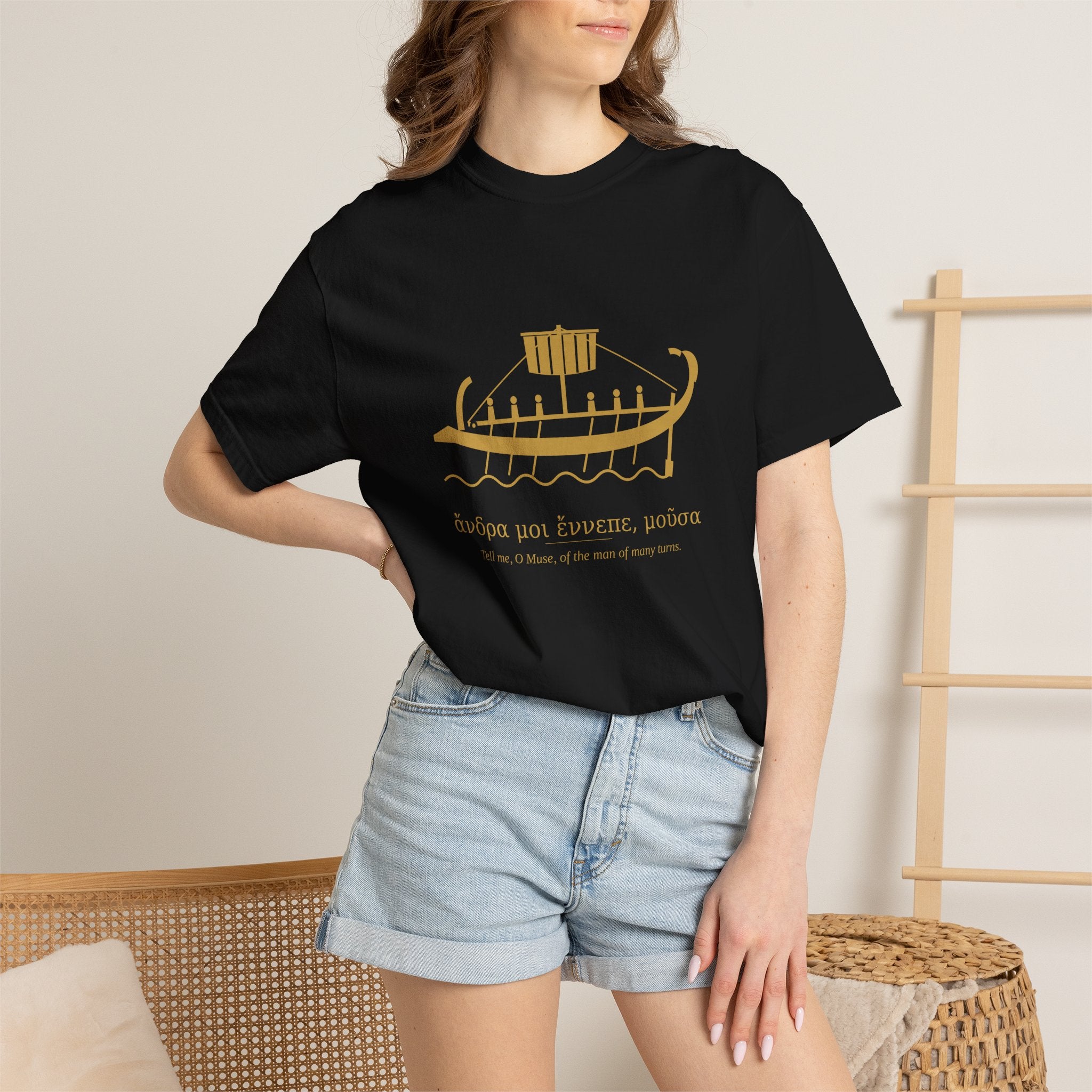 Odyssey Ship Tee — Homer's Galley | Palimpsest