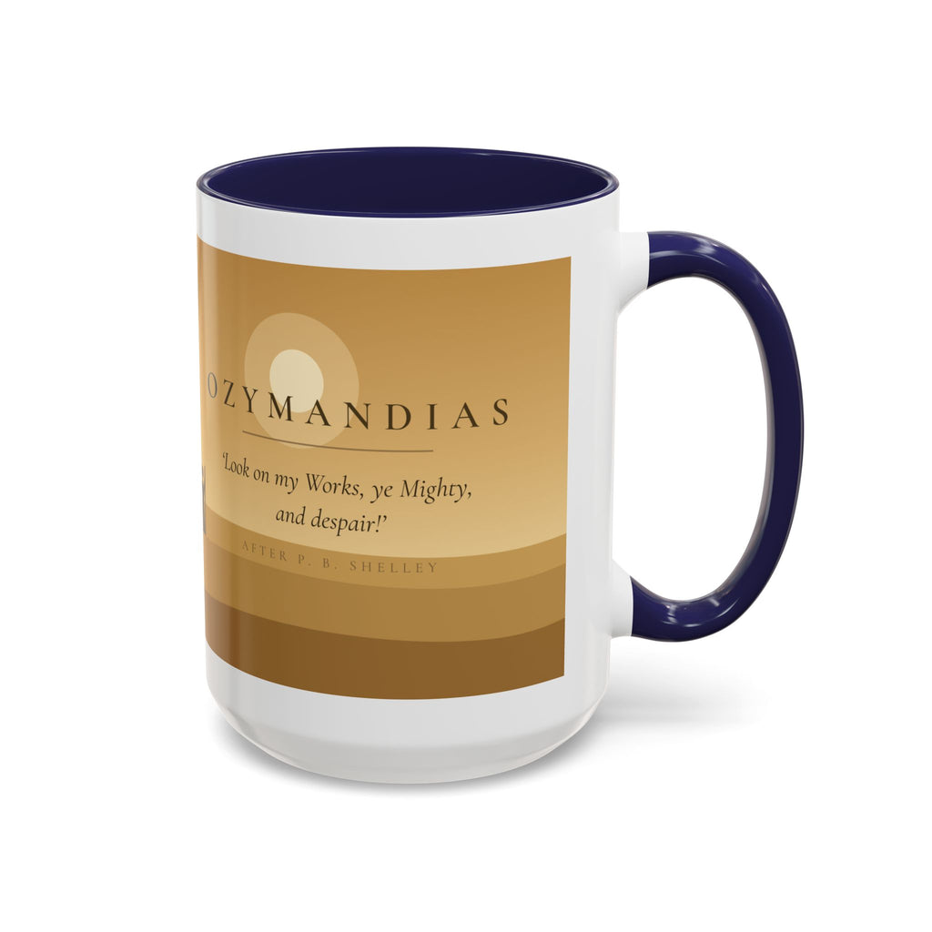 Ozymandias Mug — Shelley's Sonnet | Palimpsest