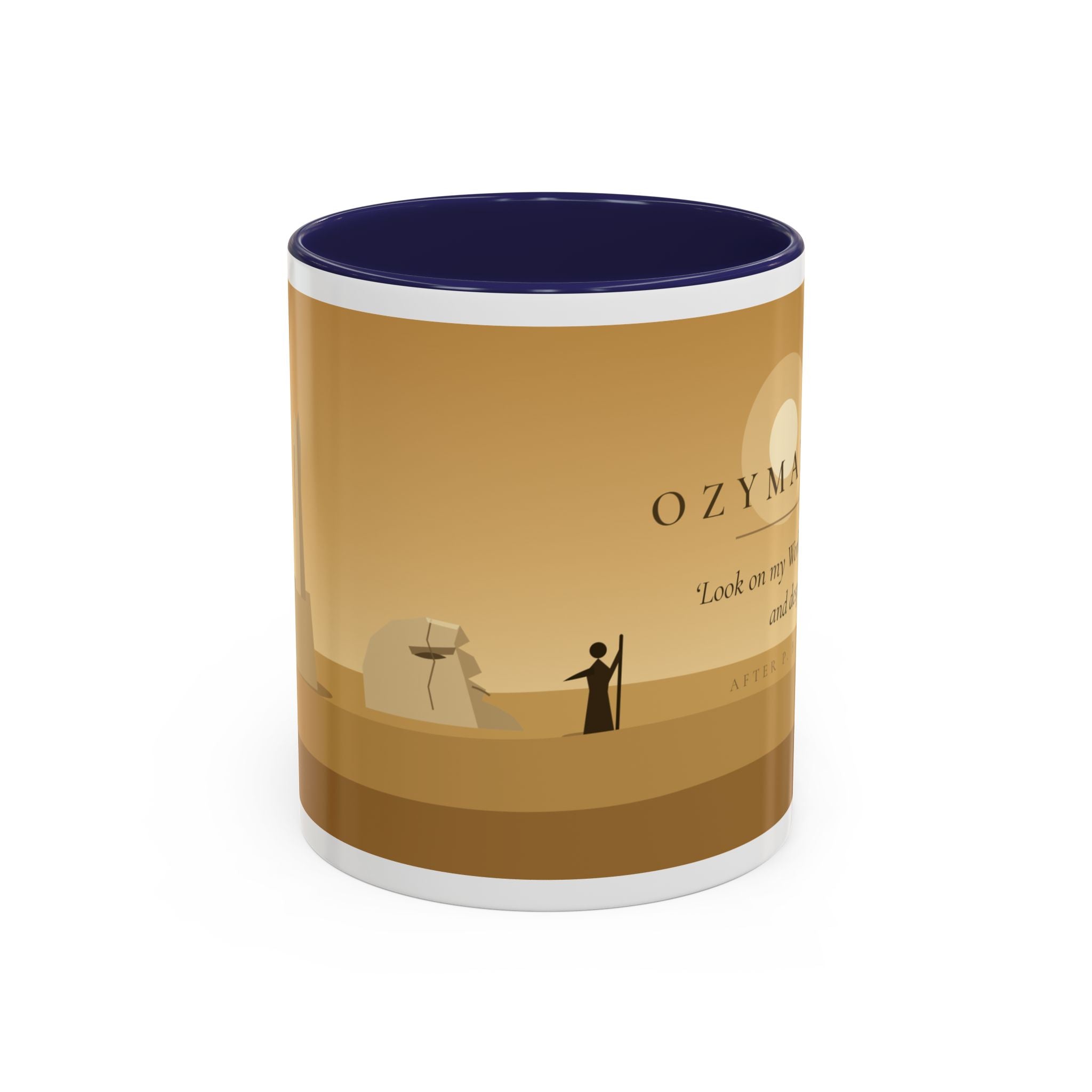 Ozymandias Mug — Shelley's Sonnet | Palimpsest
