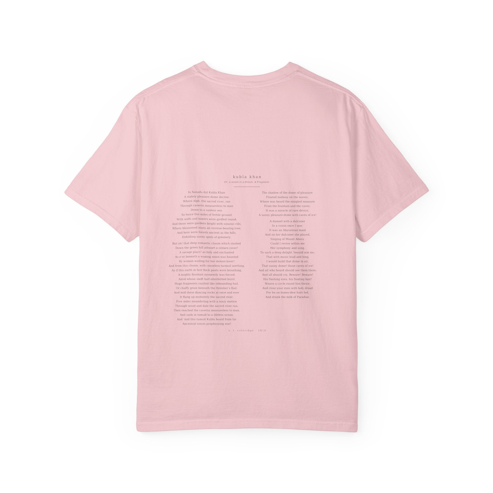 Kubla Khan Tee — Coleridge | Palimpsest