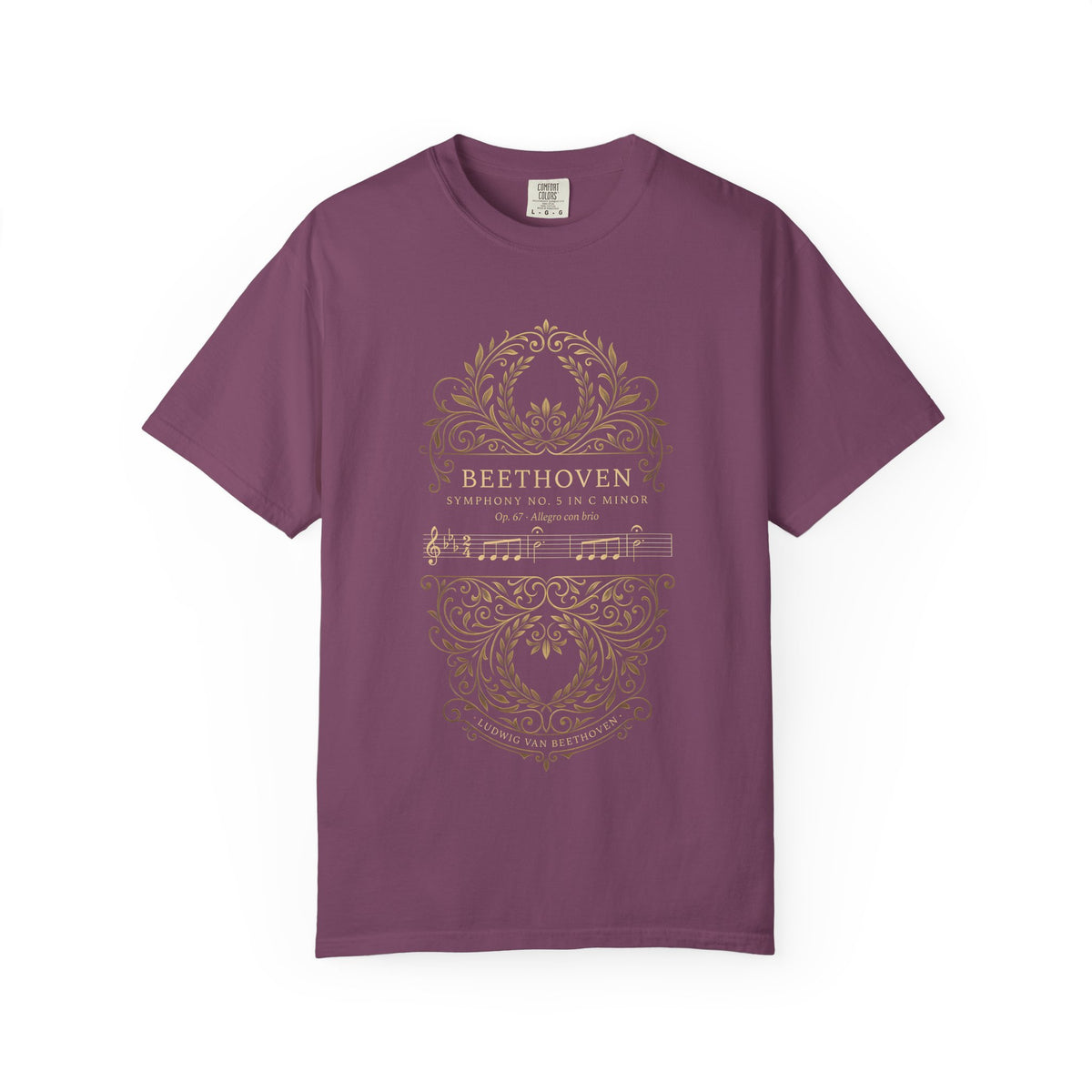 Symphony No. 5 Tee — Beethoven | Palimpsest