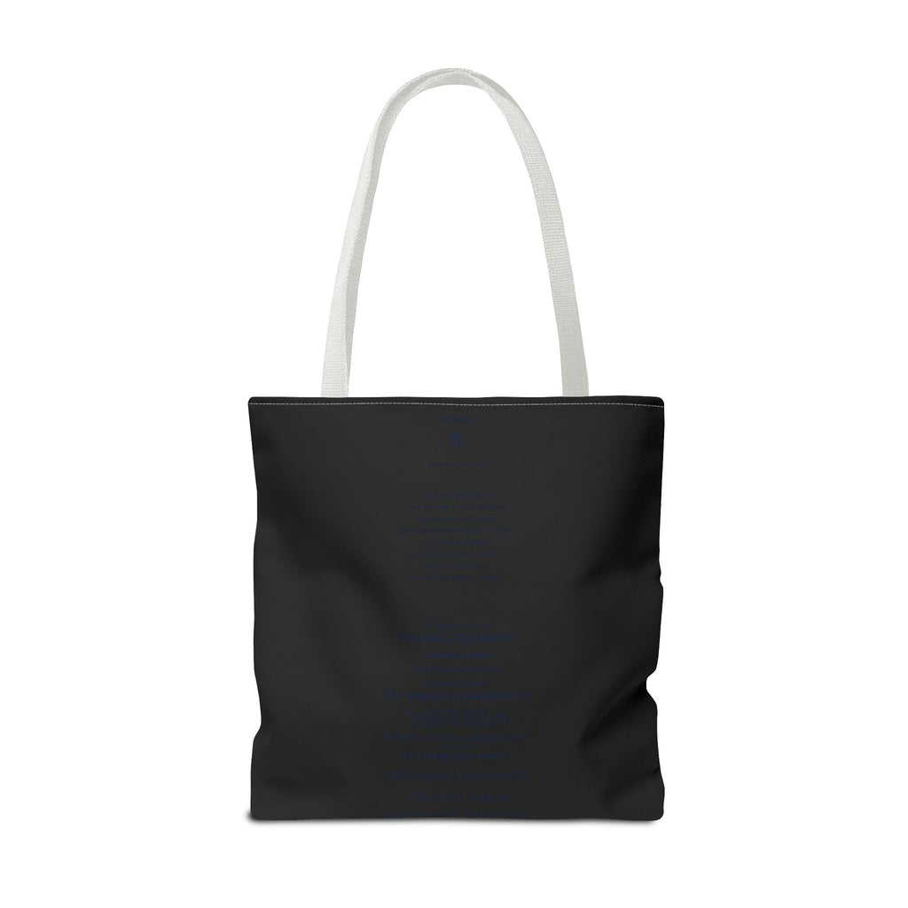 Zapovit Tote Bag — Shevchenko's Testament | Ukrainian Poem Literary Tote | Palimpsest