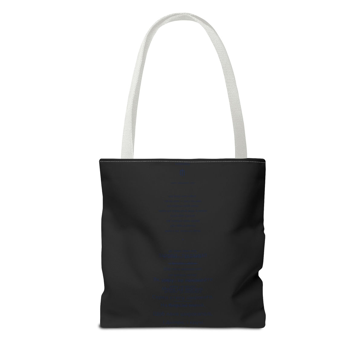 Zapovit Tote Bag — Shevchenko's Testament | Ukrainian Poem Literary Tote | Palimpsest