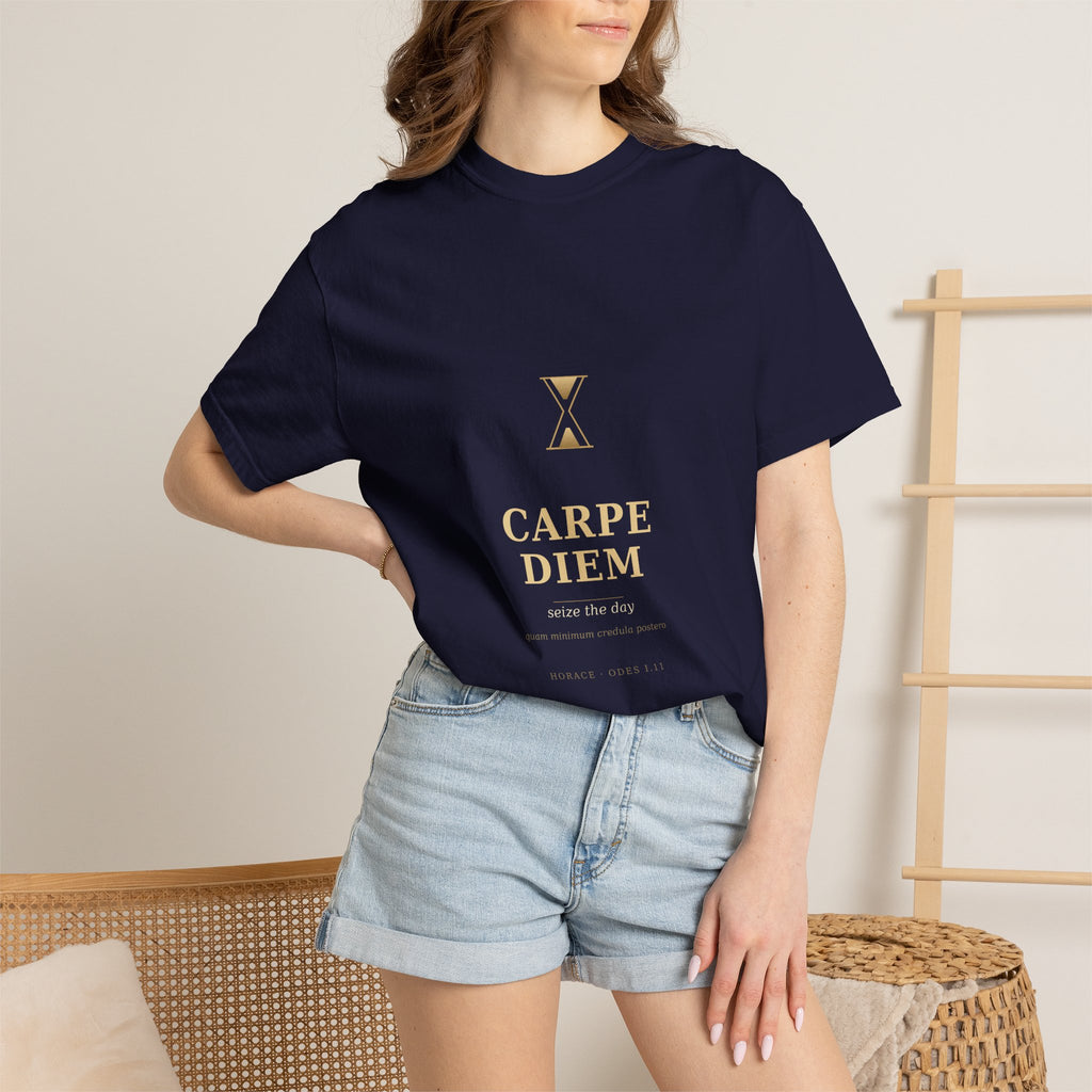 Carpe Diem Tee — Horace | Palimpsest