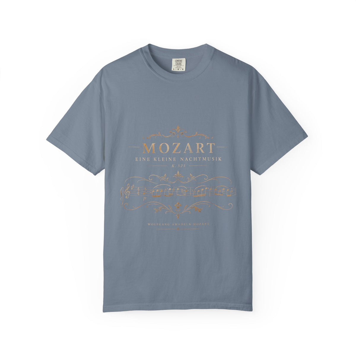 Mozart Eine Kleine Nachtmusik T-Shirt – Classical Music Sheet Art Tee