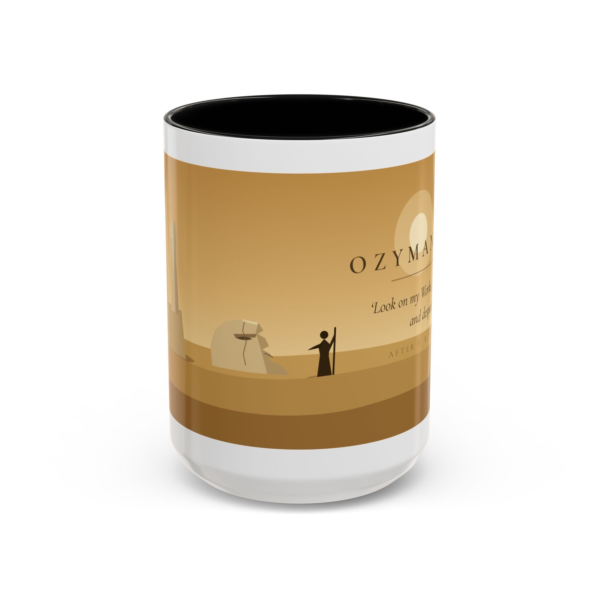 Ozymandias Mug — Shelley's Sonnet | Palimpsest