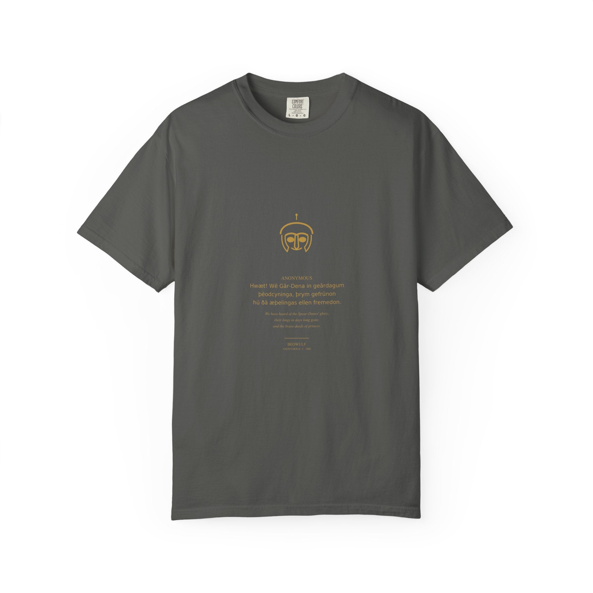 Beowulf Tee — Old English Epic | Palimpsest