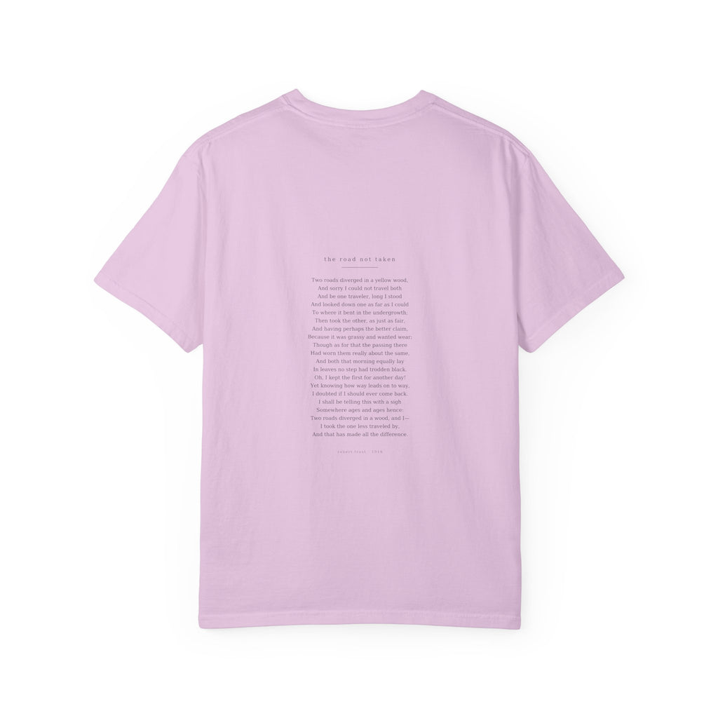 The Road Not Taken Tee — Frost | Palimpsest