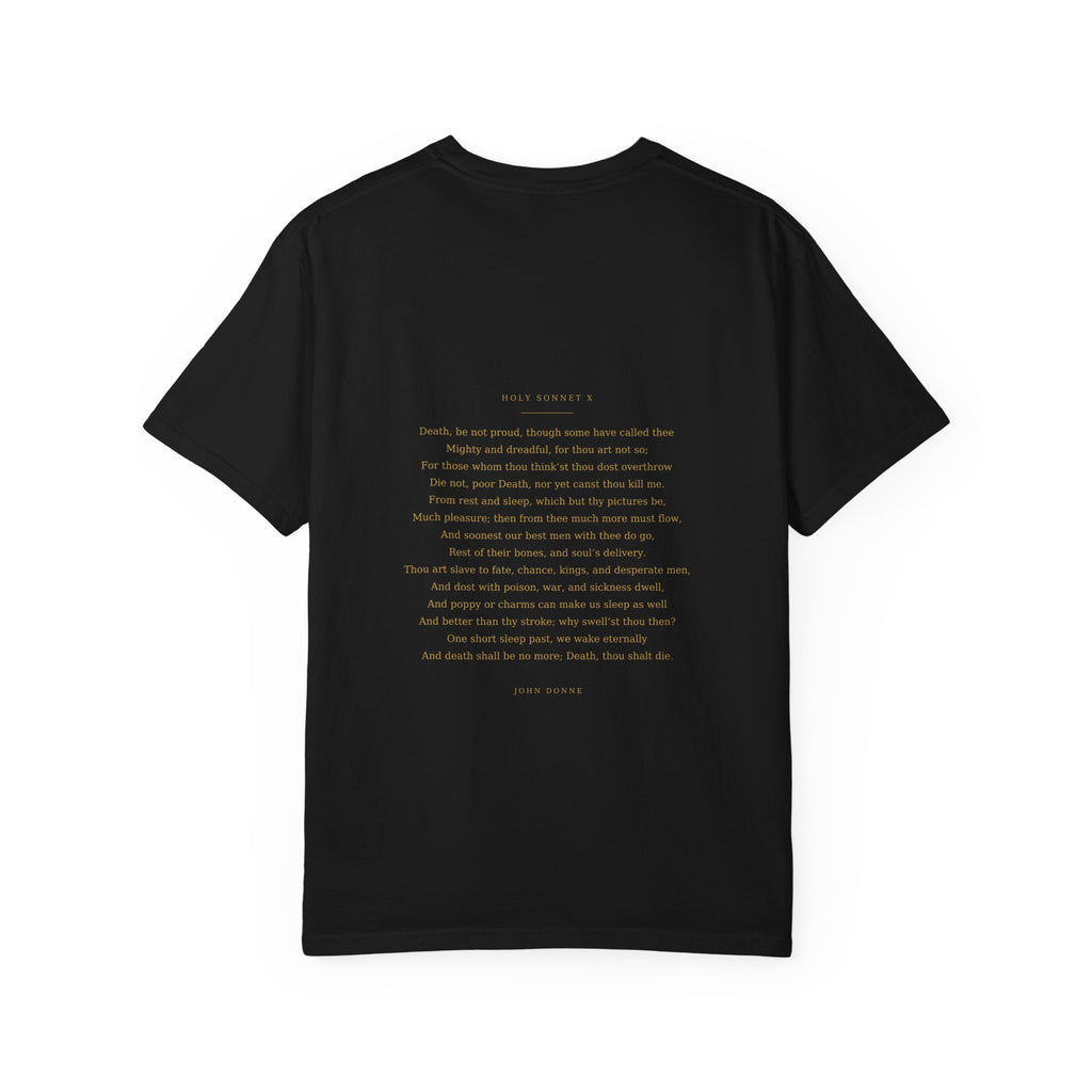 Death Be Not Proud Tee — Donne | Palimpsest