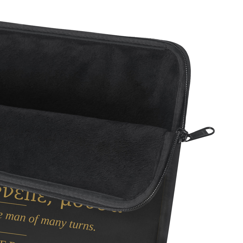 The Odyssey Laptop Sleeve — Homer | Greek Epic Literary Laptop Case | Palimpsest