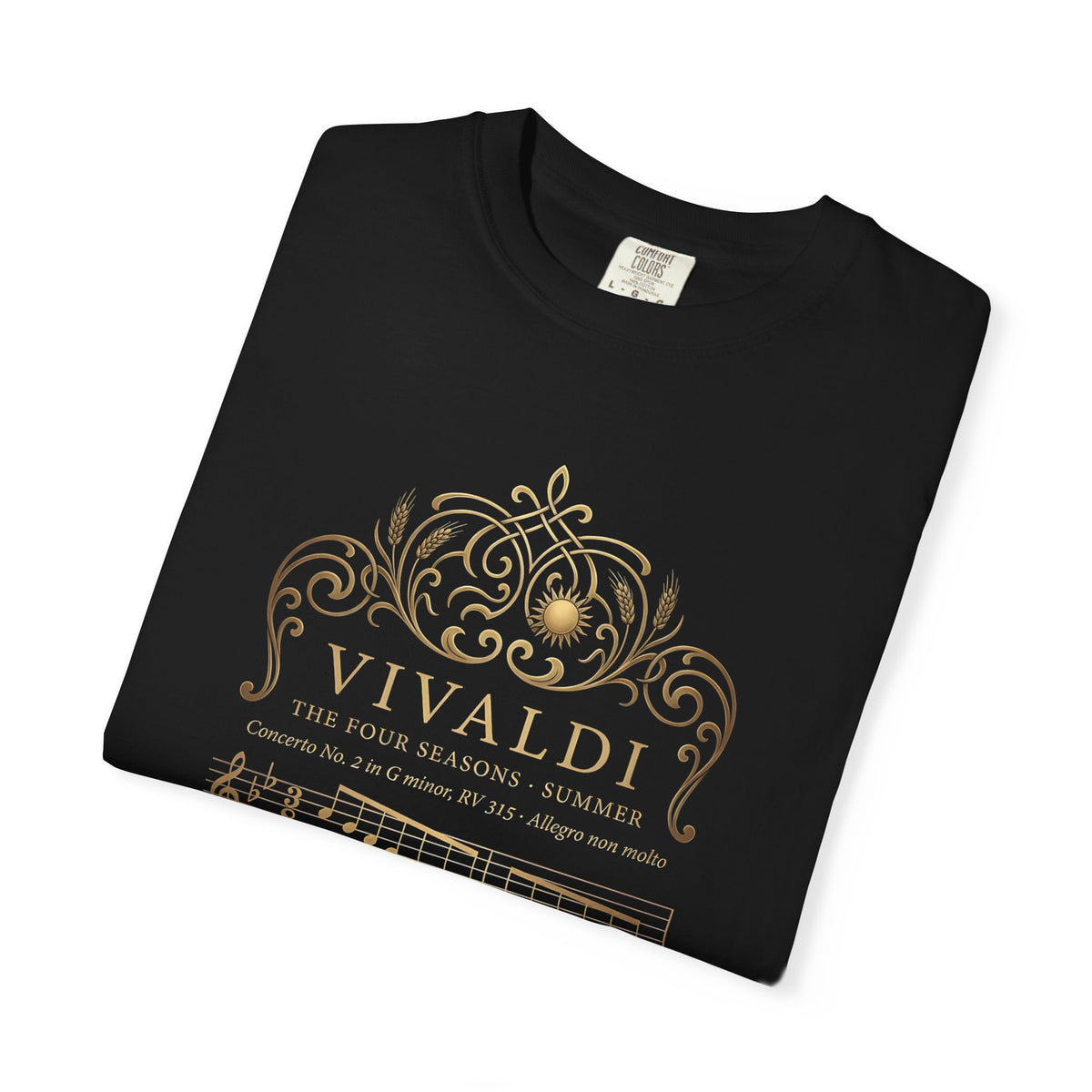 Vivaldi T-Shirt — The Four Seasons "Summer" RV 315
