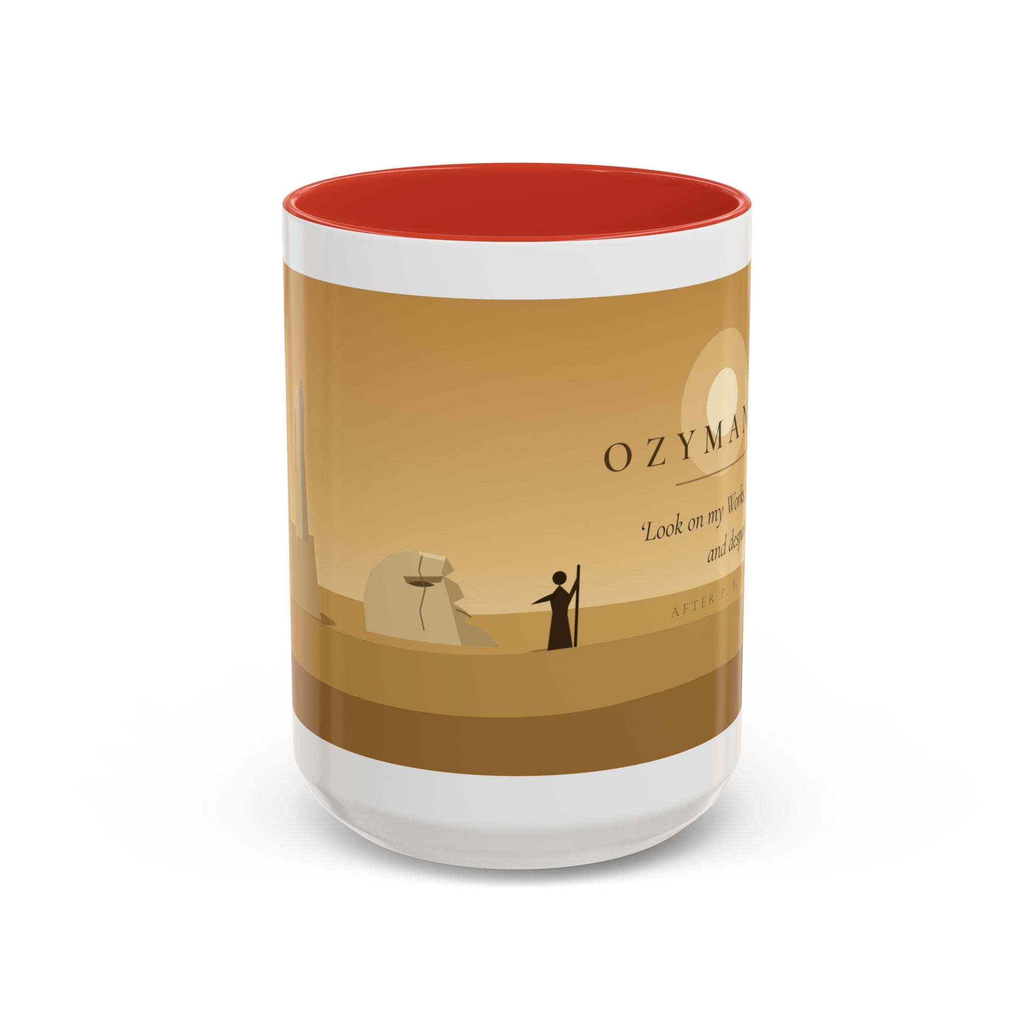 Ozymandias Mug — Shelley's Sonnet | Palimpsest