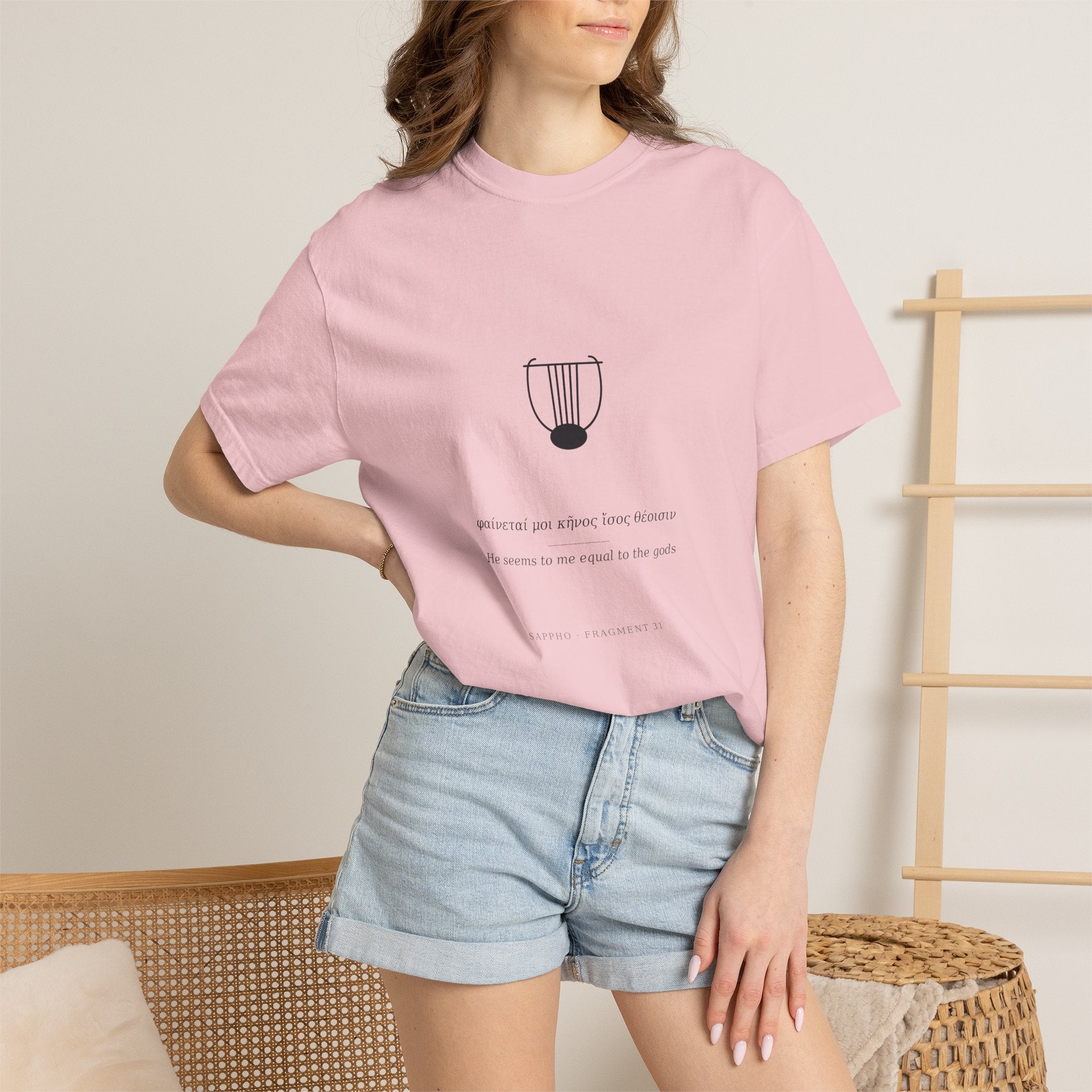 Sappho Tee — Fragment 31 | Palimpsest