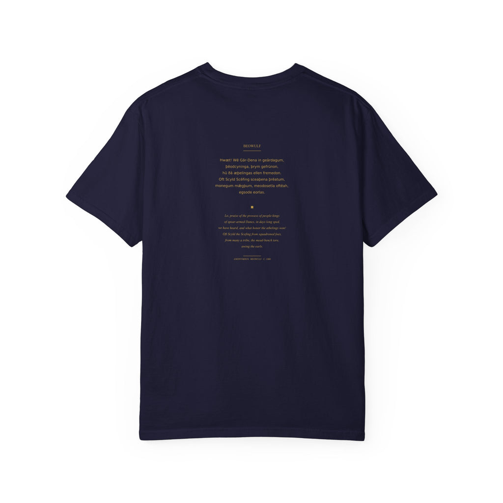 Beowulf Tee — Old English Epic | Palimpsest