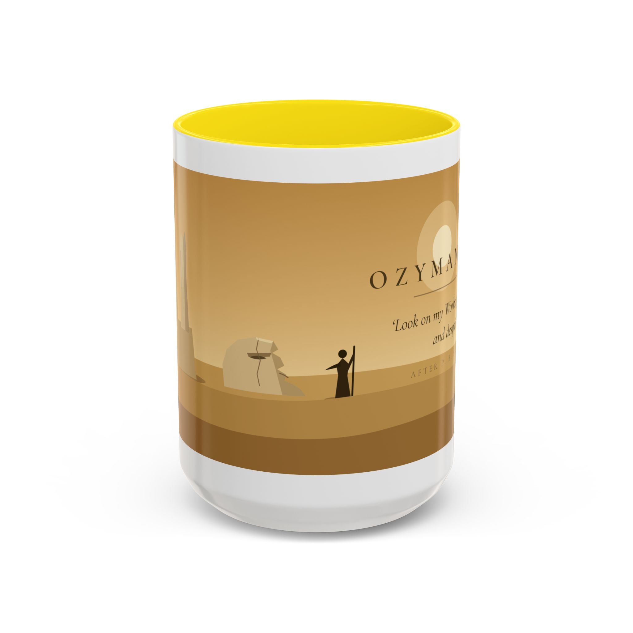 Ozymandias Mug — Shelley's Sonnet | Palimpsest