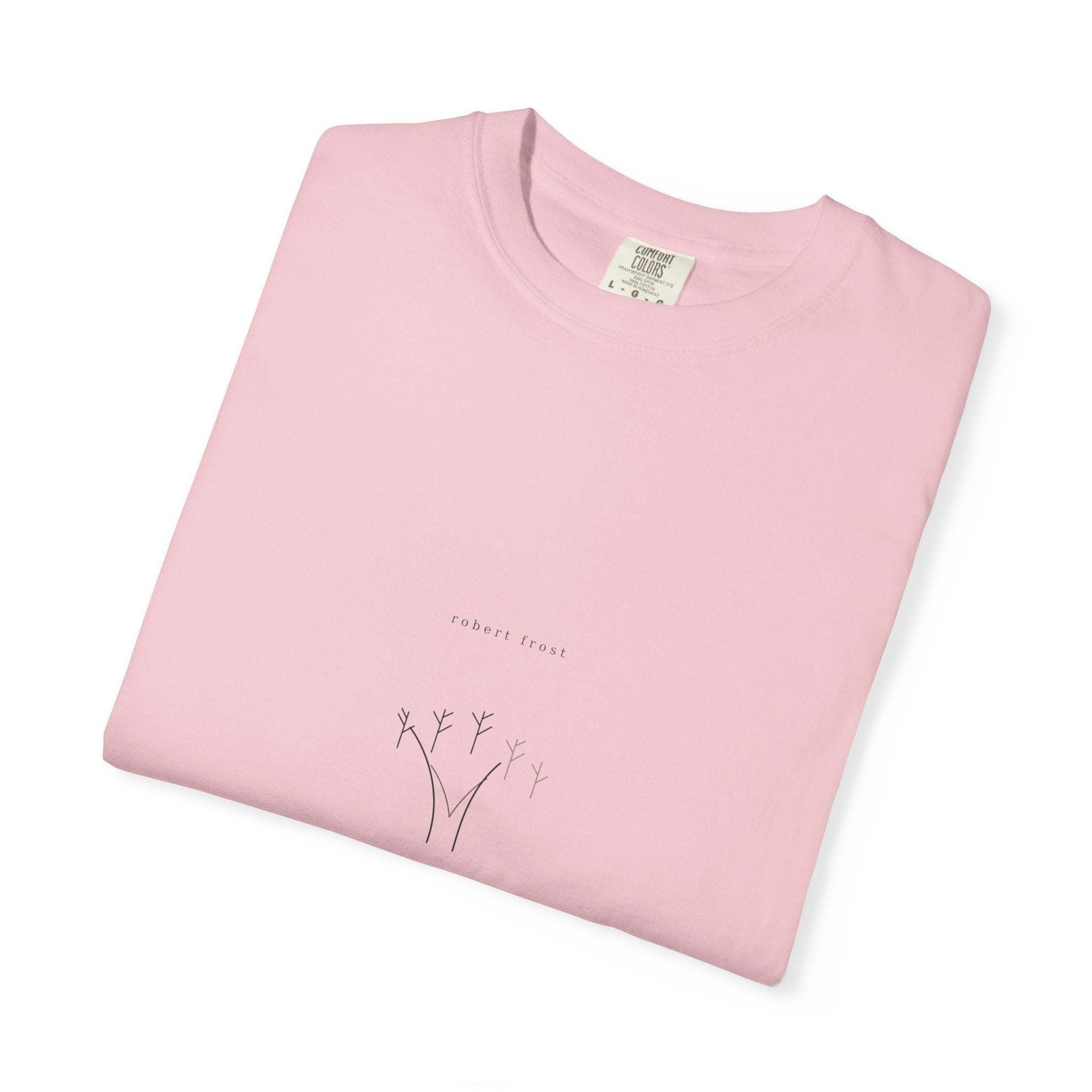 The Road Not Taken Tee — Frost | Palimpsest