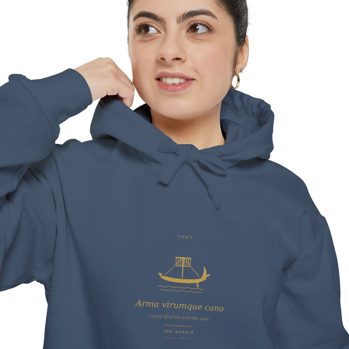 The Aeneid Hoodie | Virgil Epic Poem Vintage Literary Sweatshirt