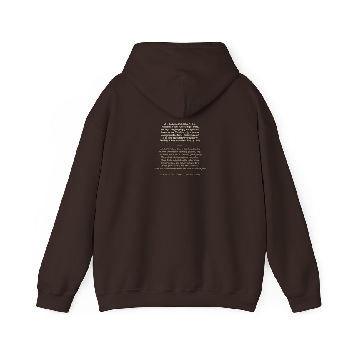 Iliad Trojan Helmet Hoodie  Greek Mythology Sweatshirt  Unisex Heavy Blend™ Gildan 18500  Literary Gift for History Lovers