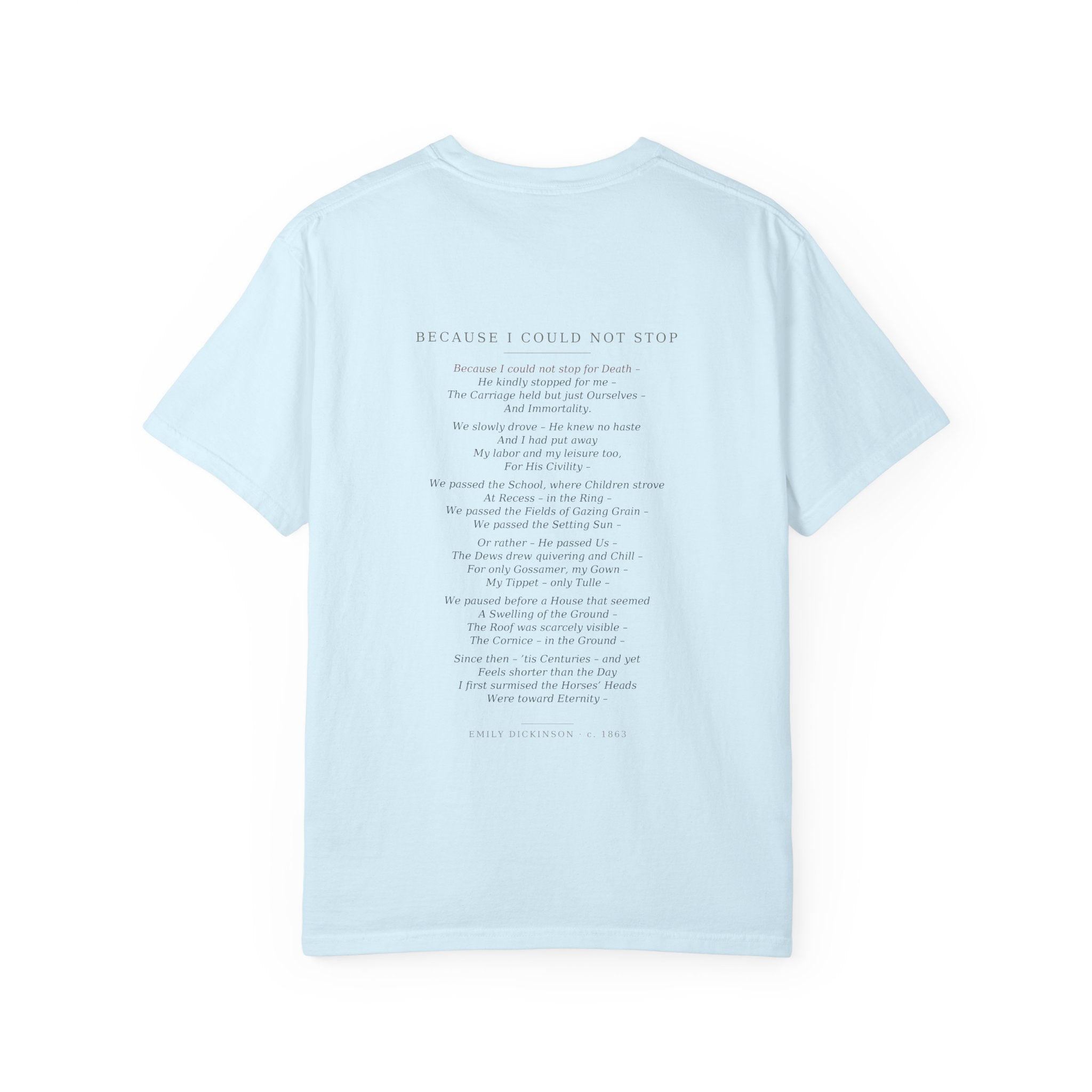 Because I Could Not Stop for Death — Dickinson | Palimpsest