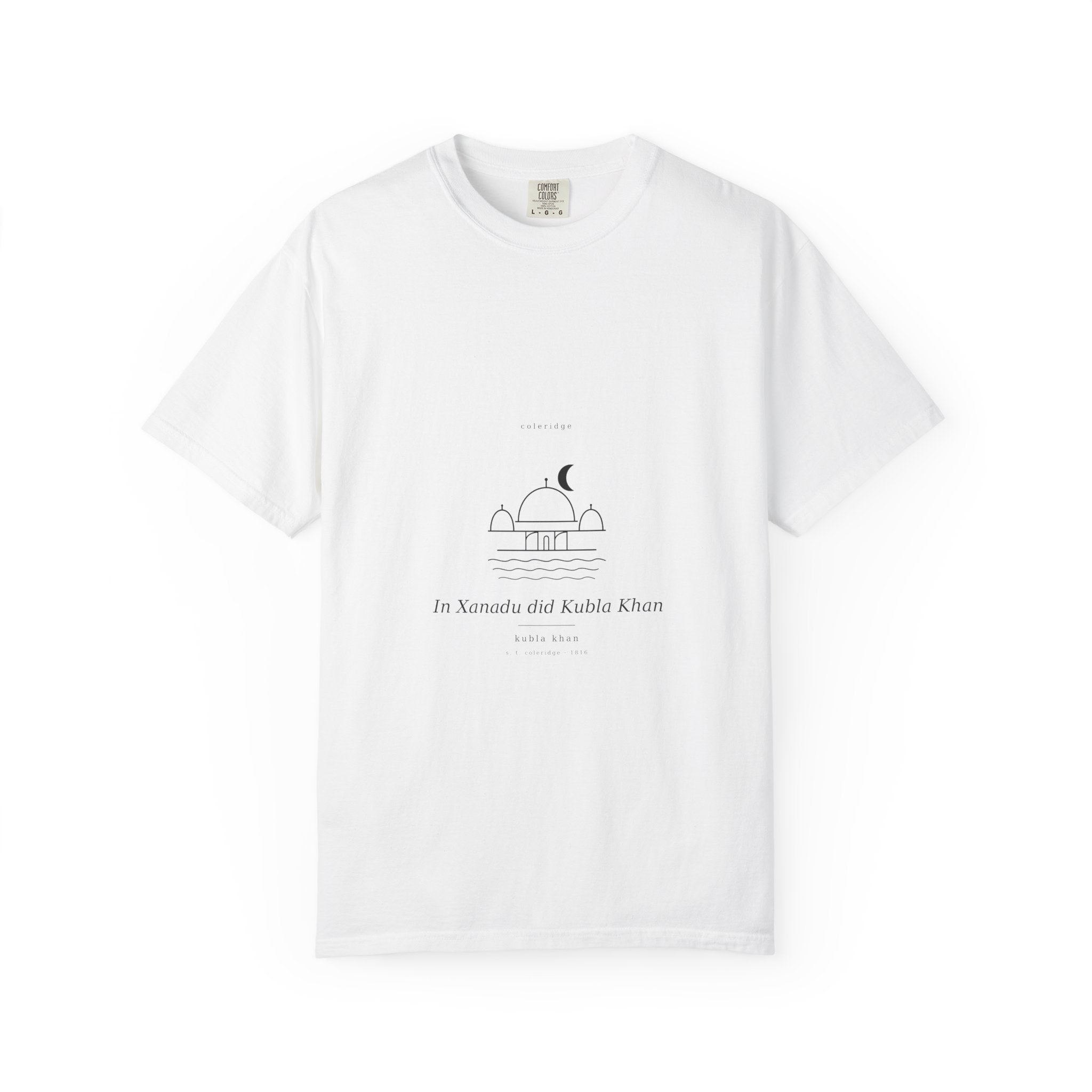 Kubla Khan Tee — Coleridge | Palimpsest