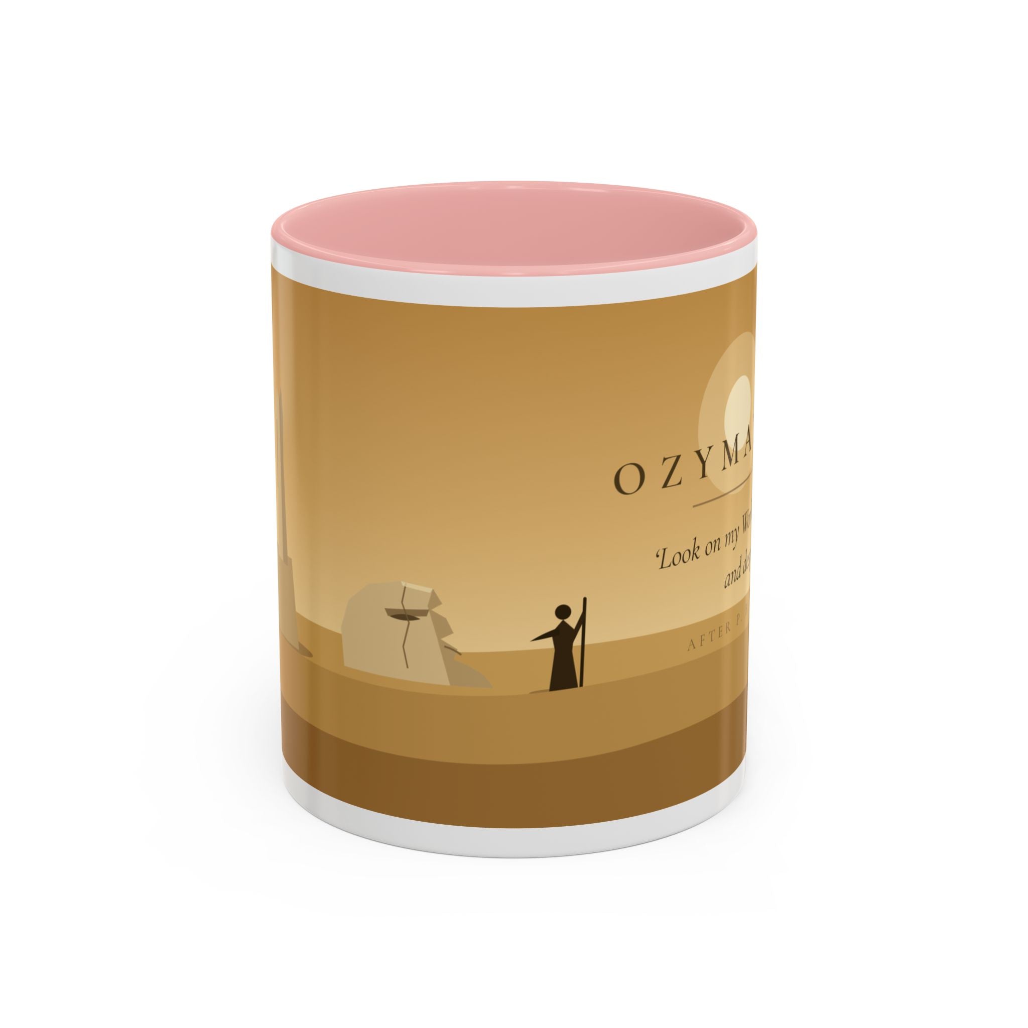 Ozymandias Mug — Shelley's Sonnet | Palimpsest
