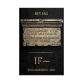 Kipling "If—" Poster | Triumph and Disaster Literary Wall Art | Palimpsest