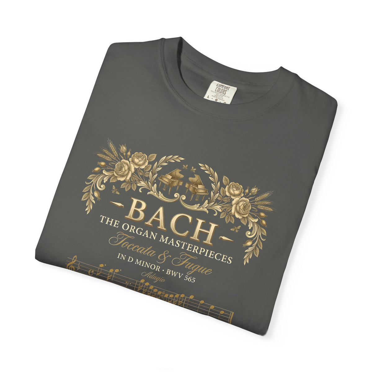 Bach T-Shirt — Toccata in D minor BWV 565