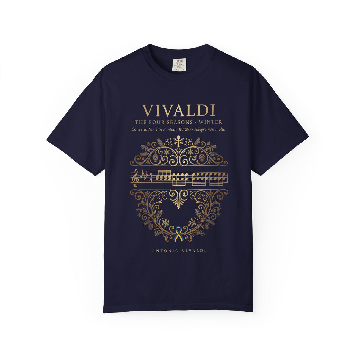 Vivaldi T-Shirt — The Four Seasons "Winter" RV 297