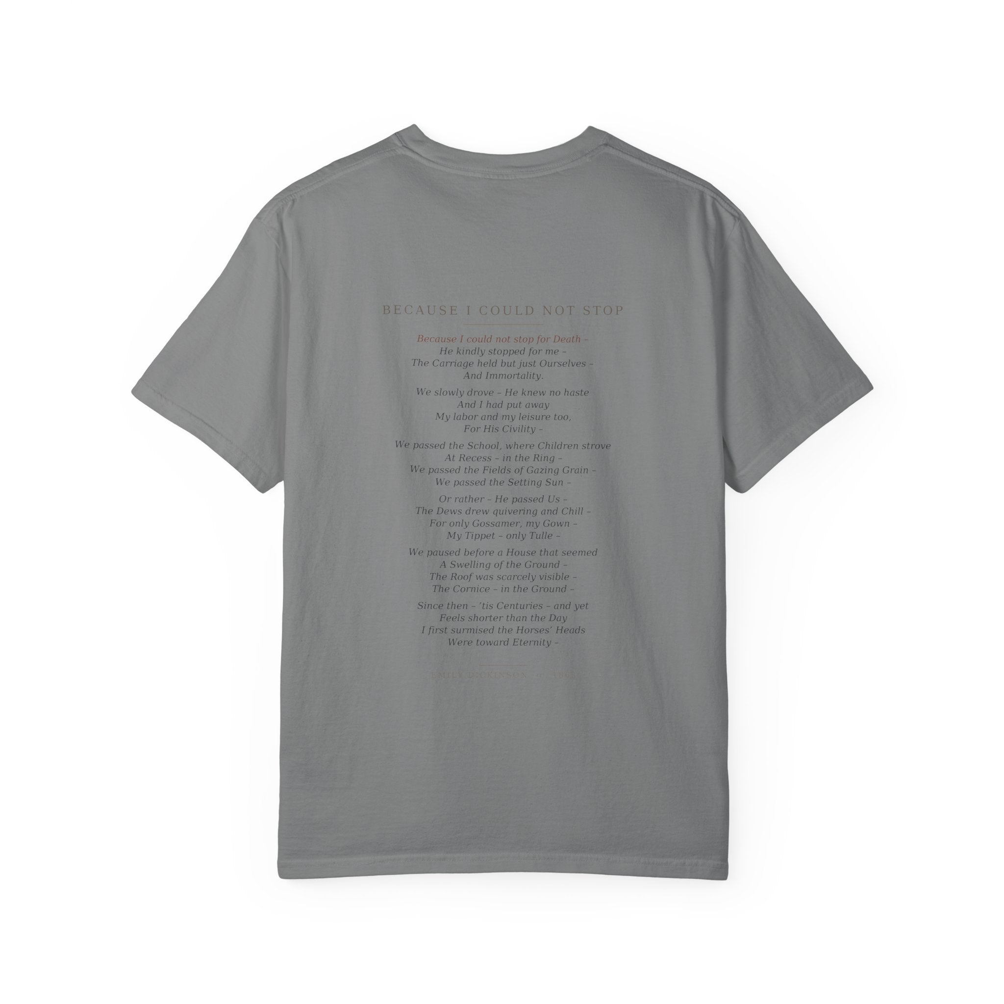 Because I Could Not Stop for Death — Dickinson | Palimpsest