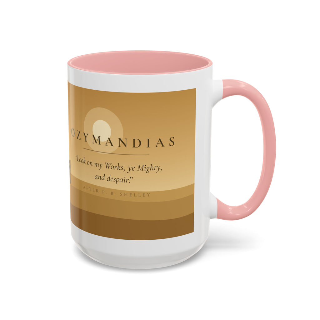 Ozymandias Mug — Shelley's Sonnet | Palimpsest