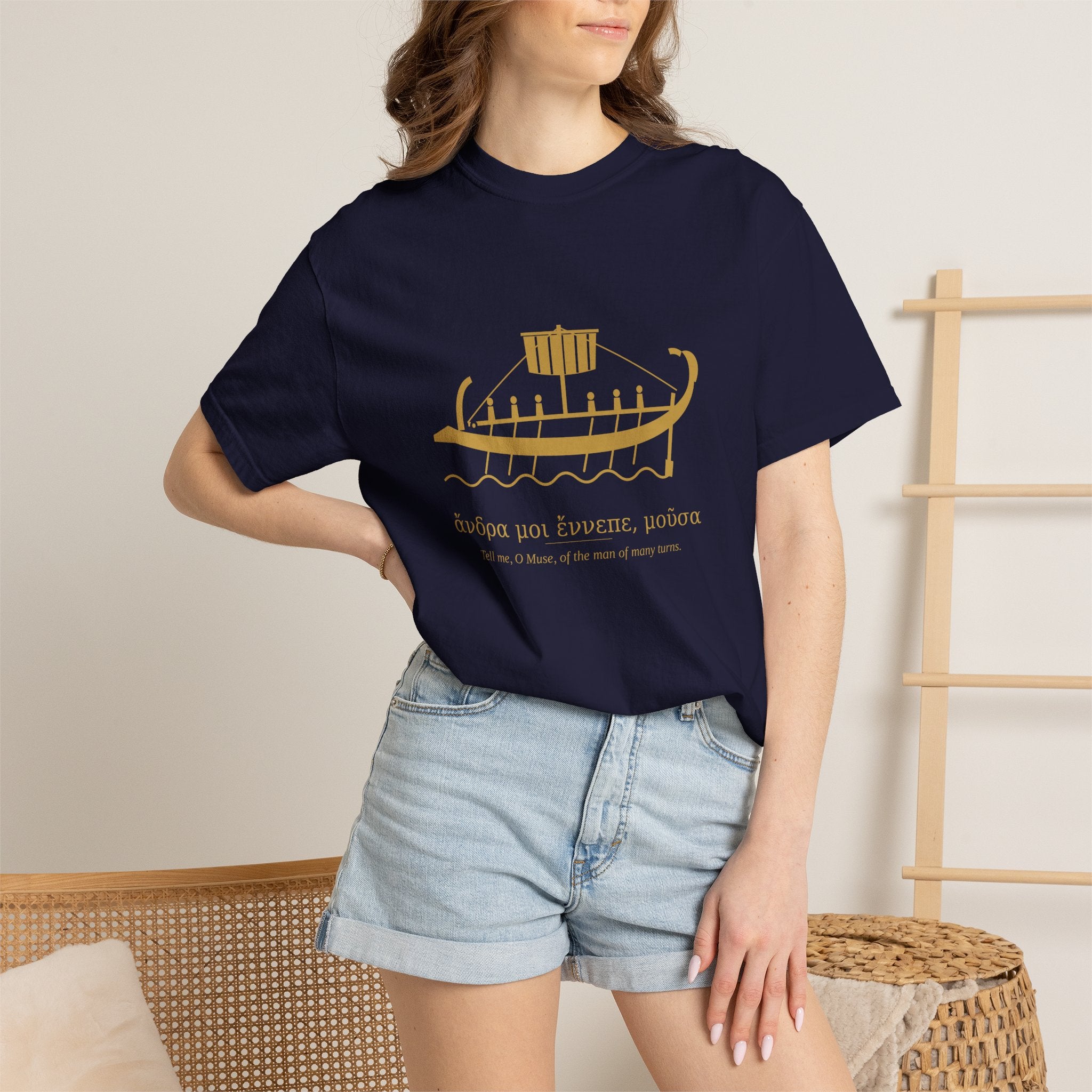 Odyssey Ship Tee — Homer's Galley | Palimpsest