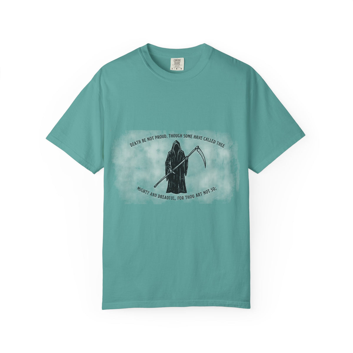 Death Be Not Proud Tee — Donne, Reaper