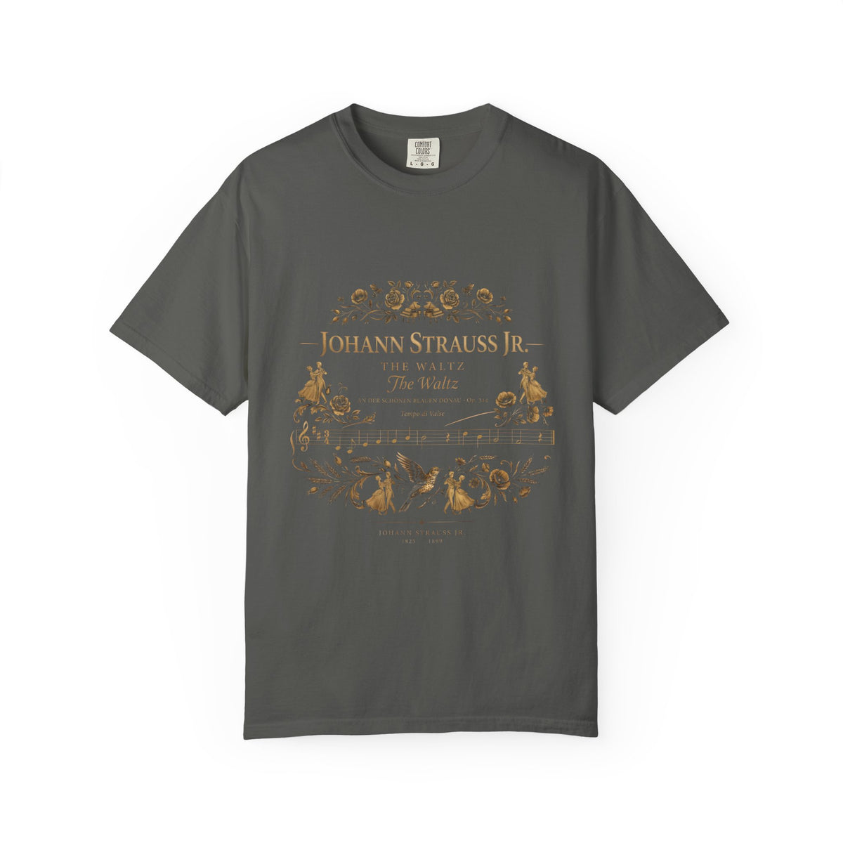 Johann Strauss II T-Shirt — The Blue Danube Waltz (Op. 314)