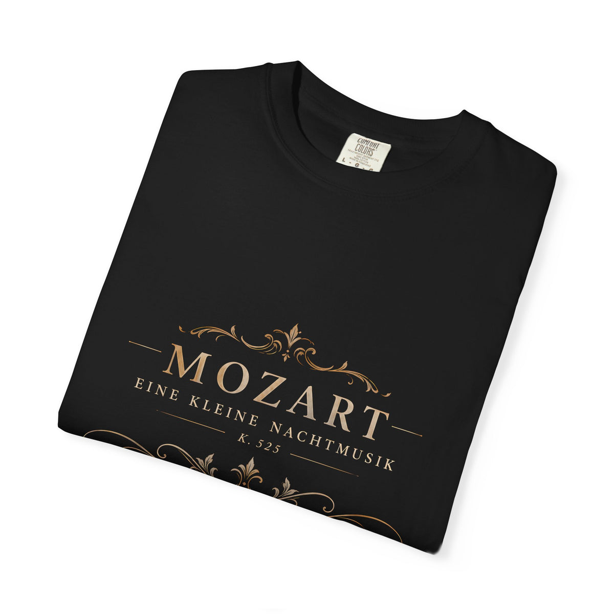 Mozart Eine Kleine Nachtmusik T-Shirt – Classical Music Sheet Art Tee