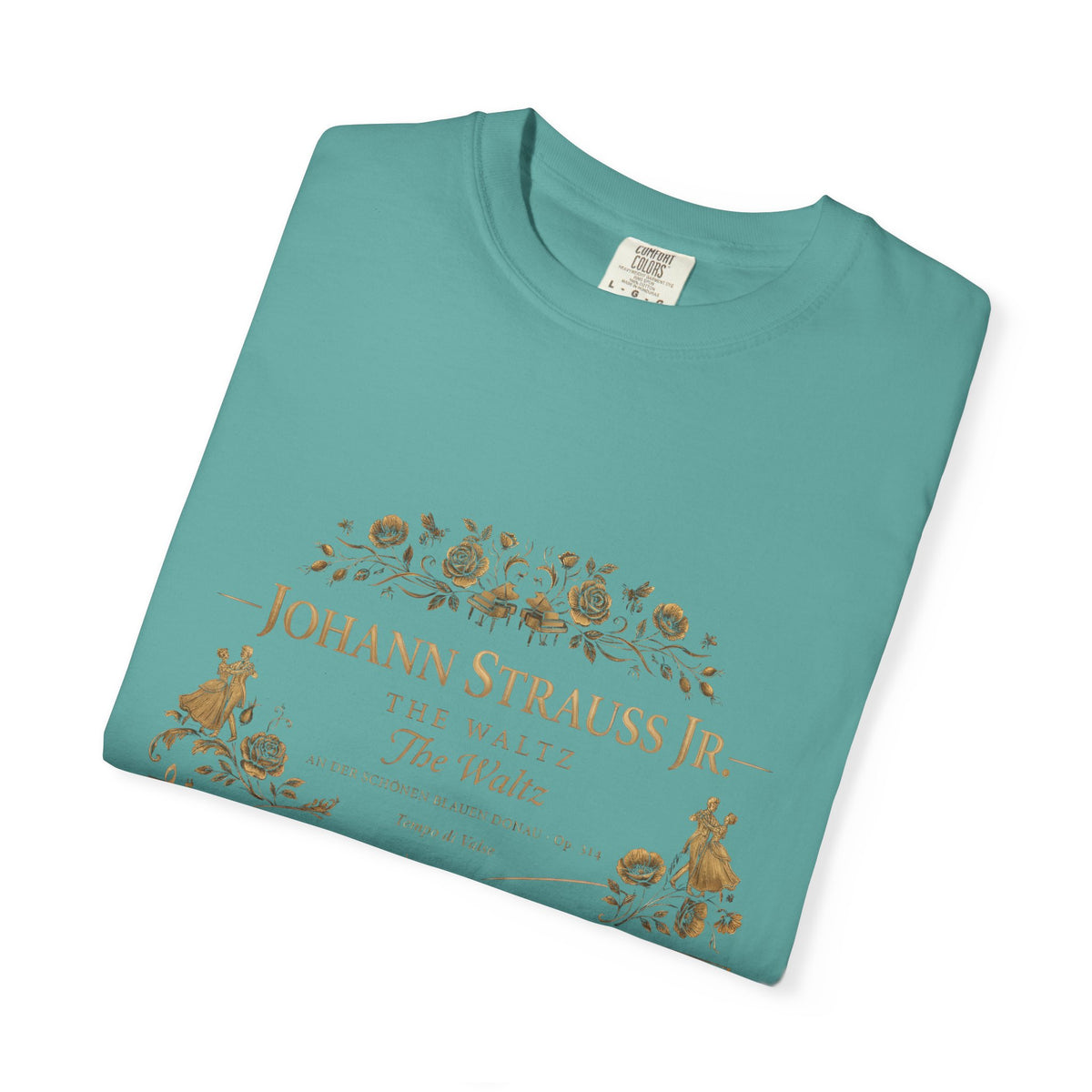 Johann Strauss II T-Shirt — The Blue Danube Waltz (Op. 314)