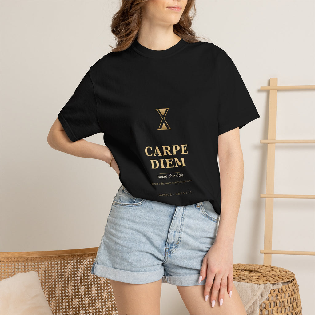 Carpe Diem Tee — Horace | Palimpsest