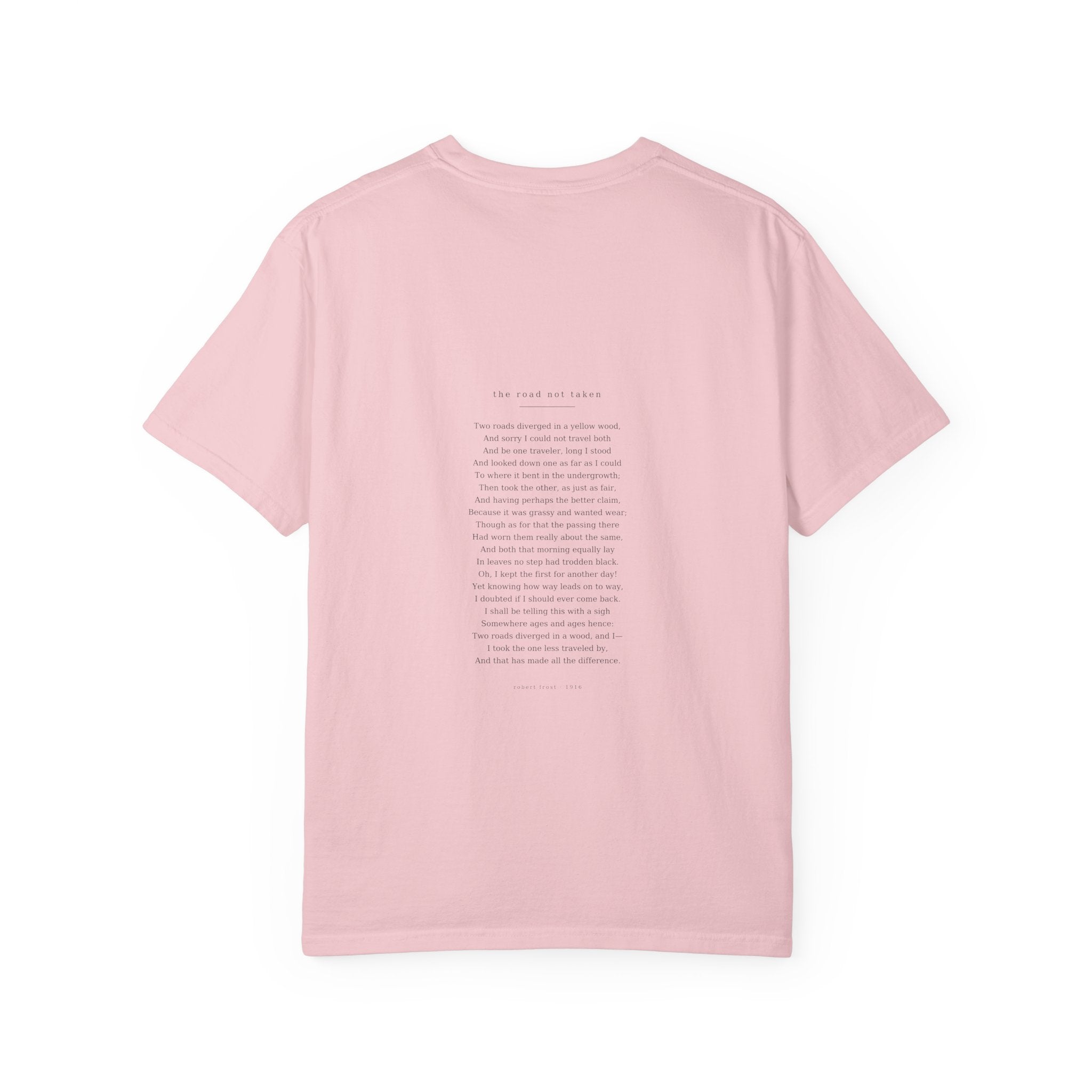 The Road Not Taken Tee — Frost | Palimpsest
