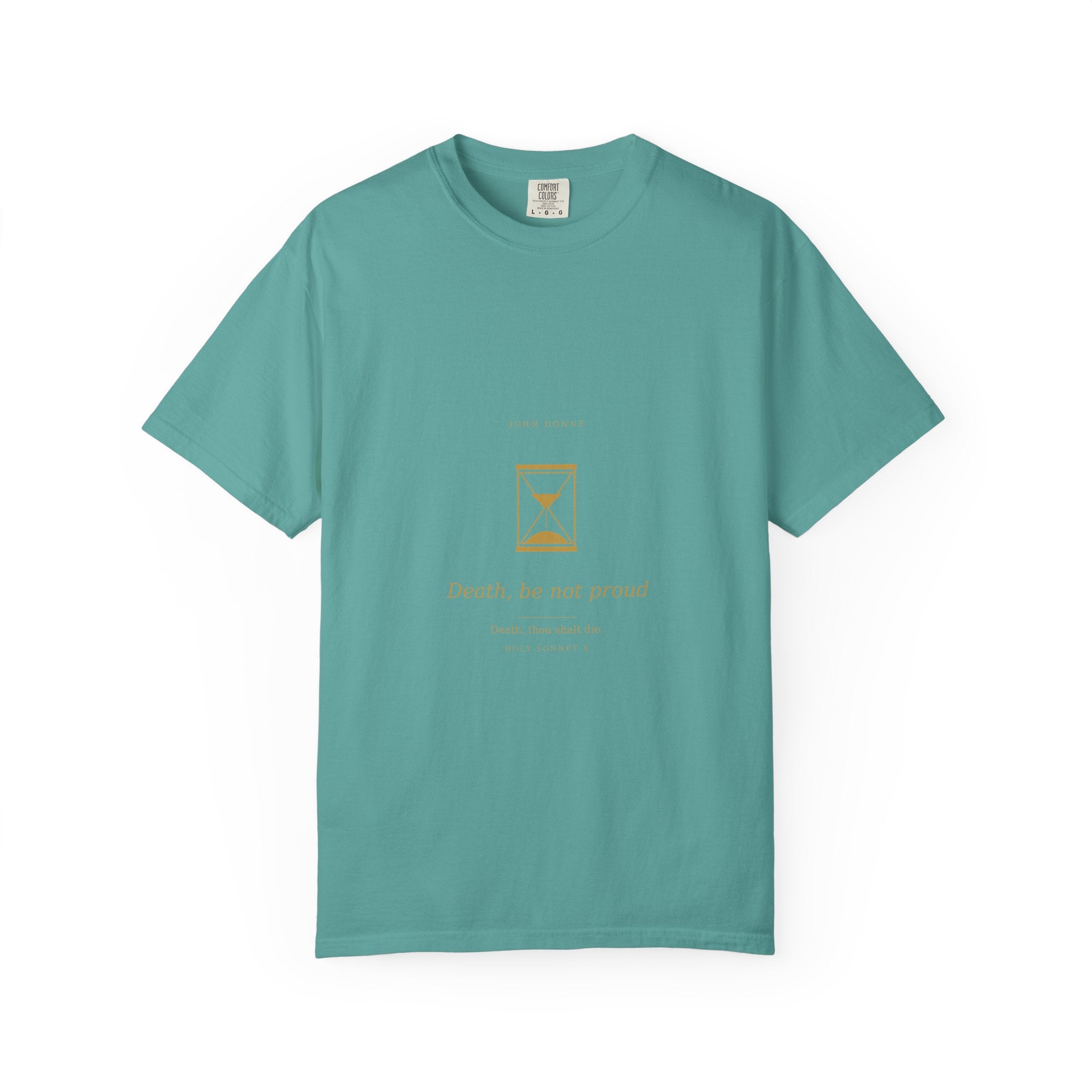 Death Be Not Proud Tee — Donne | Palimpsest