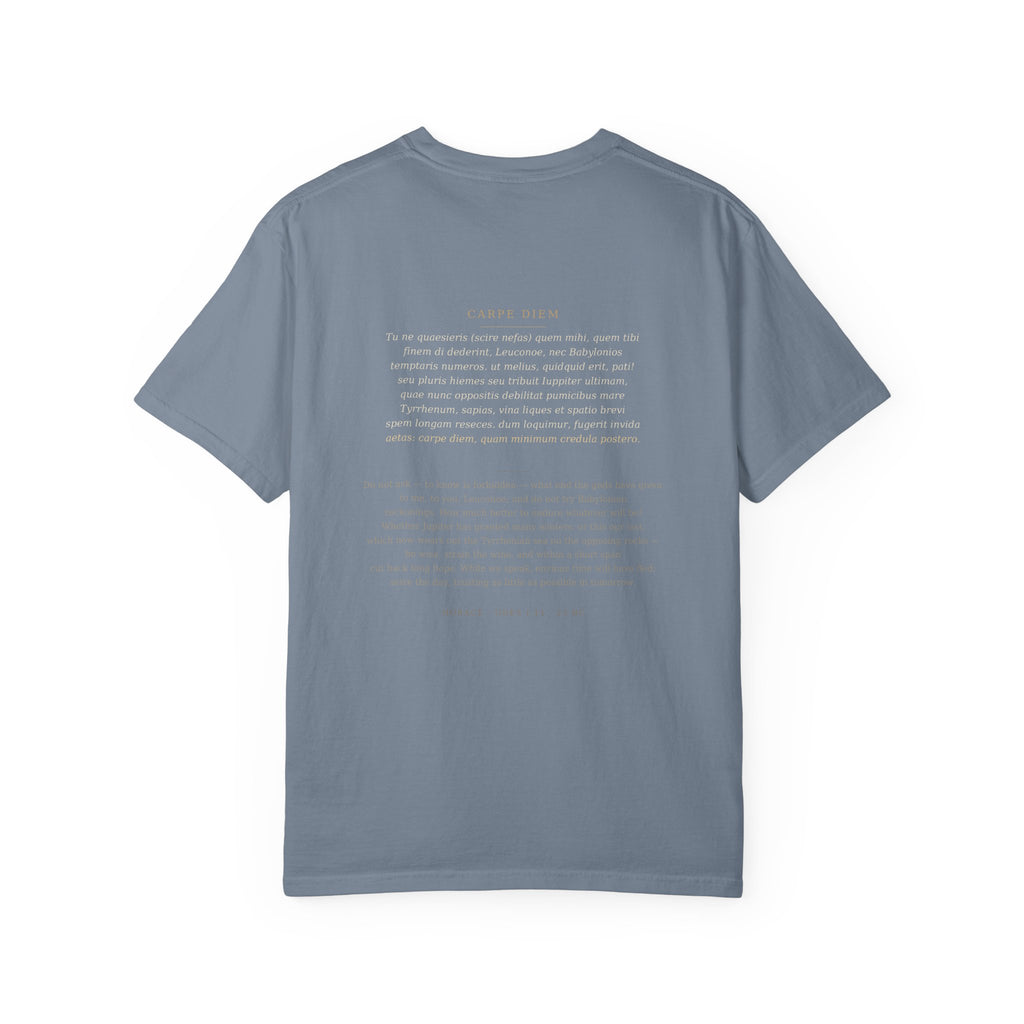 Carpe Diem Tee — Horace | Palimpsest