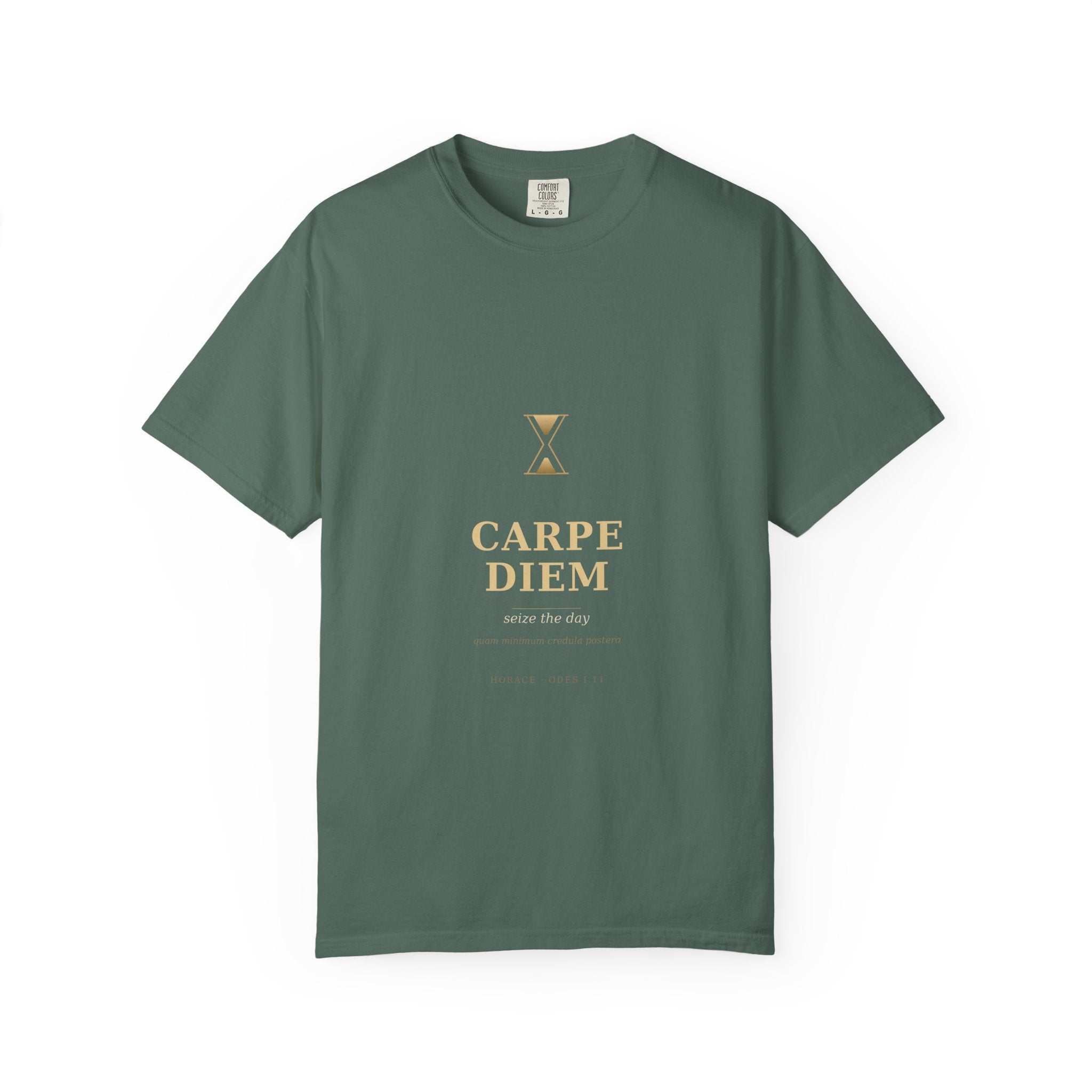 Carpe Diem Tee — Horace | Palimpsest