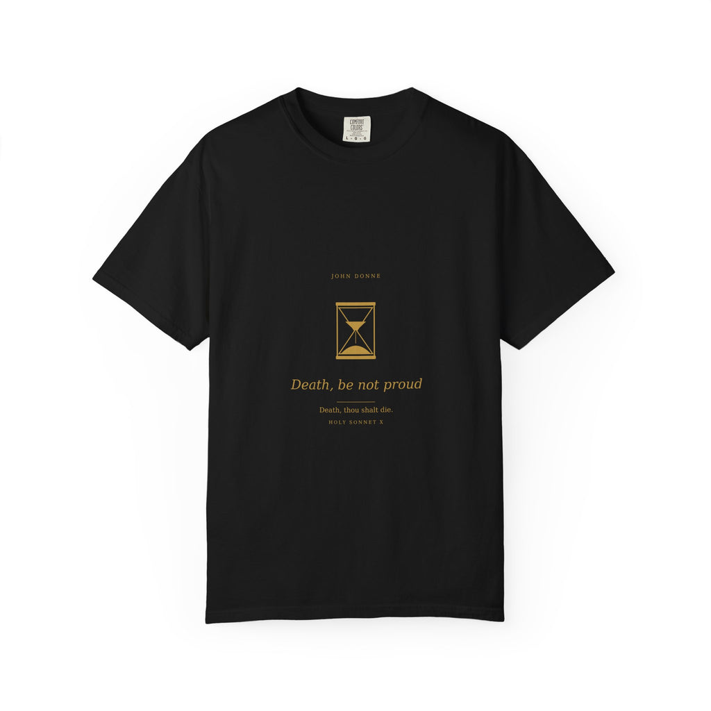 Death Be Not Proud Tee — Donne | Palimpsest