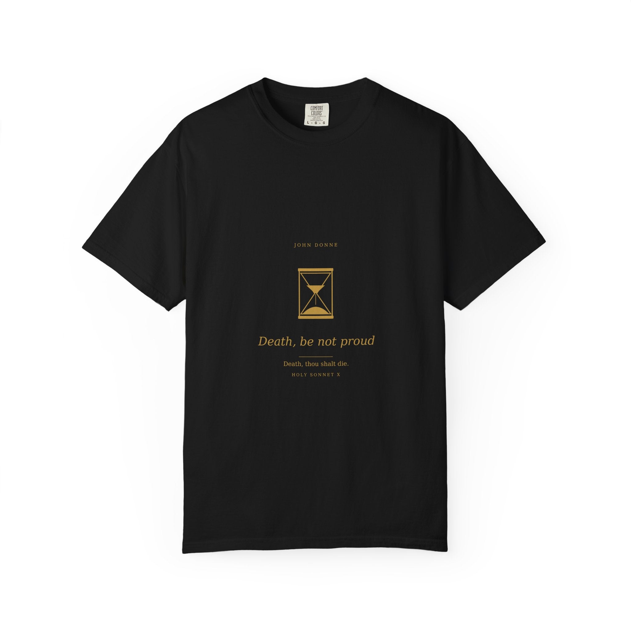 Death Be Not Proud Tee — Donne | Palimpsest