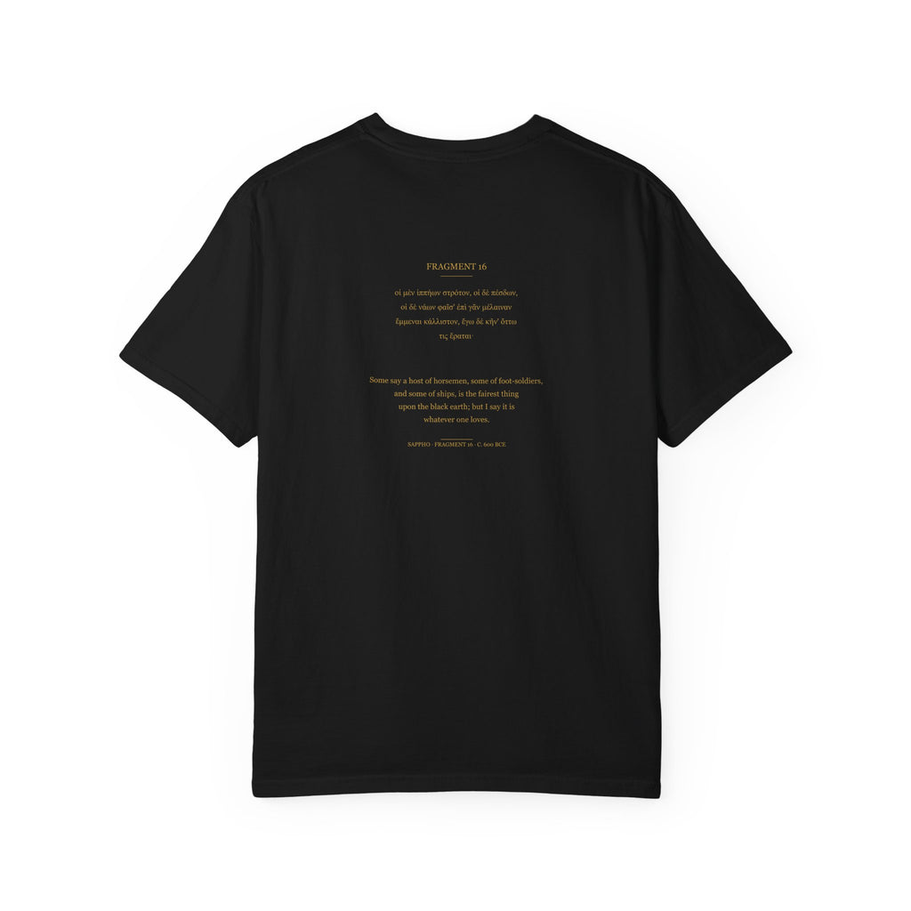 Sappho Tee — Fragment 16 | Palimpsest