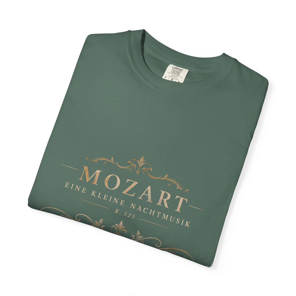 Mozart Eine Kleine Nachtmusik T-Shirt – Classical Music Sheet Art Tee